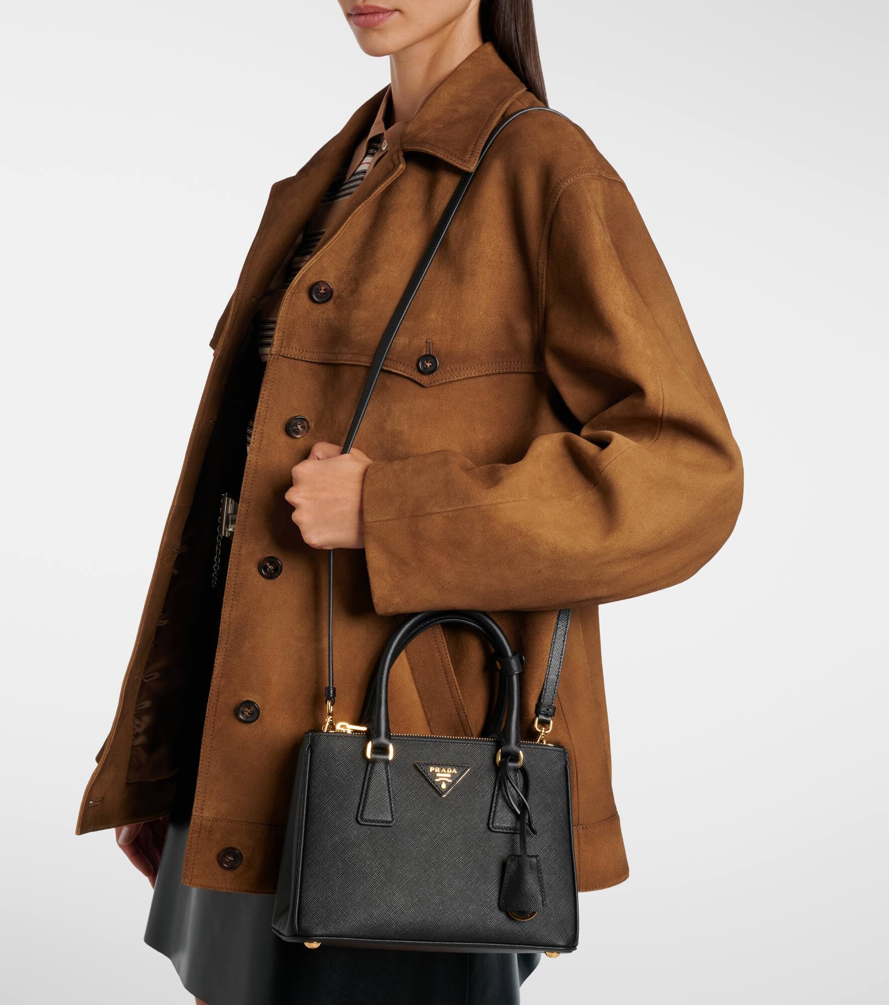 Galleria Saffiano Small leather tote bag - 2