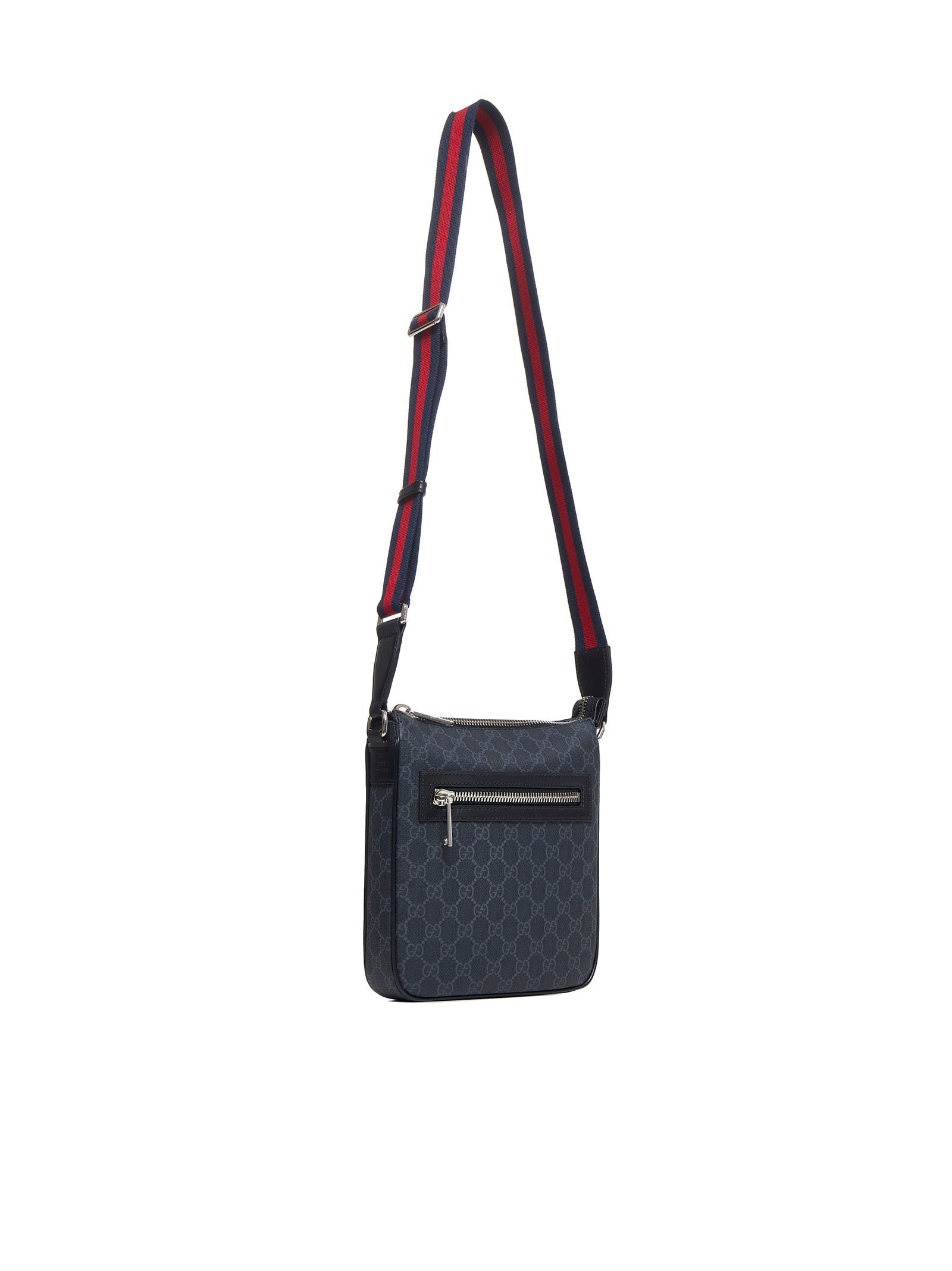 Gucci Men Small Gg Black Shoulder Bag - 2