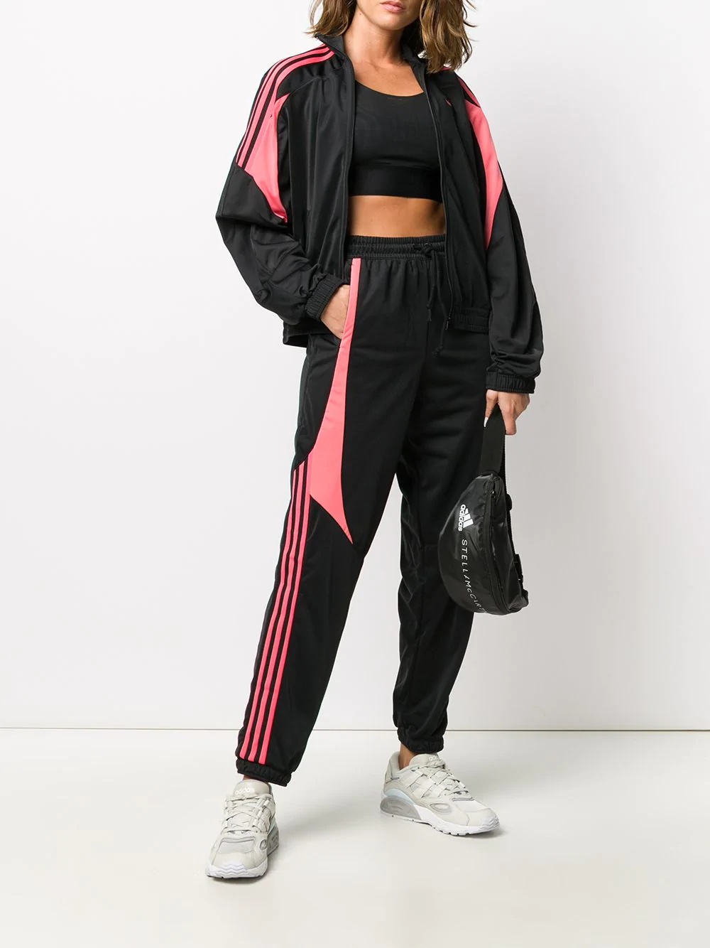 tri-stripe tracksuit bottoms - 2