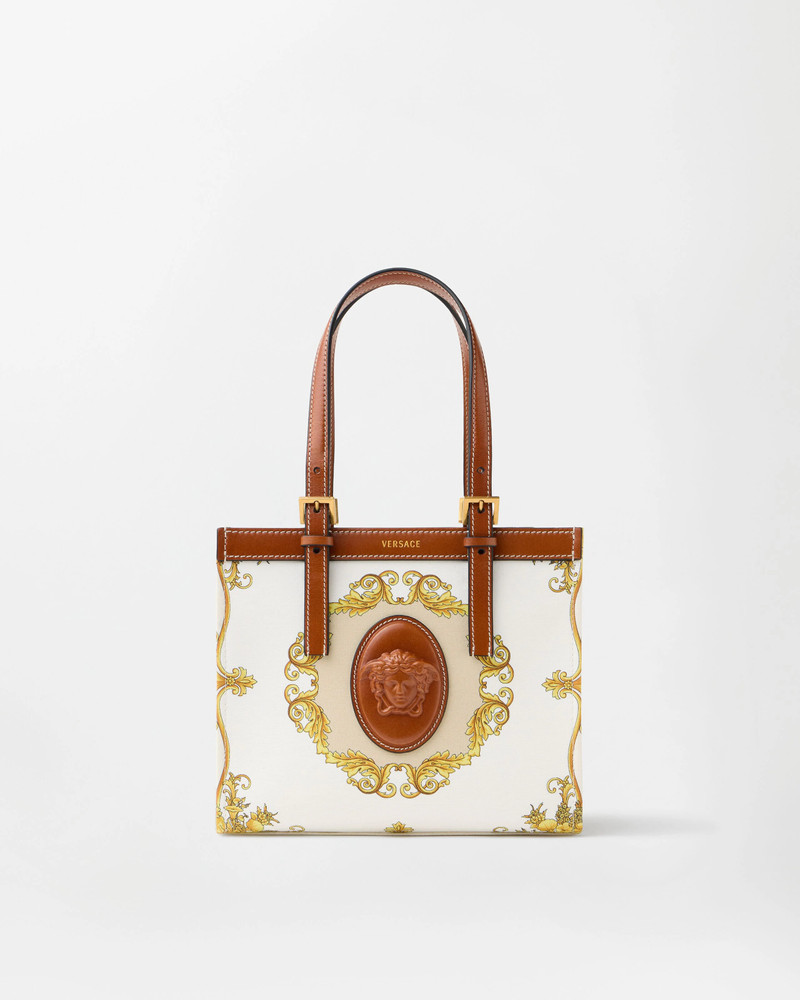 Rivière Printed Mini Canvas Tote 1