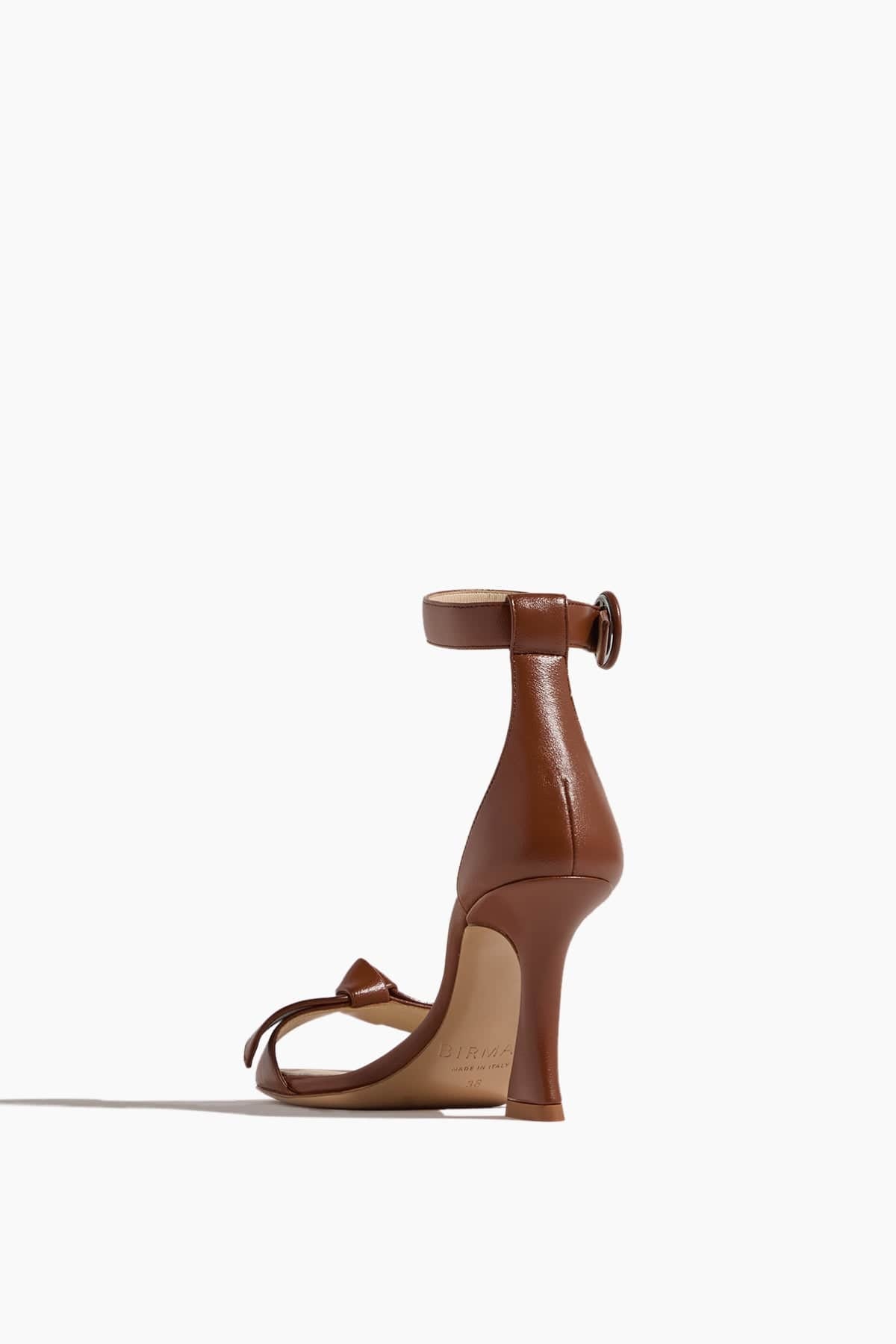 Clarita Buckle Sandal in Espresso - 3