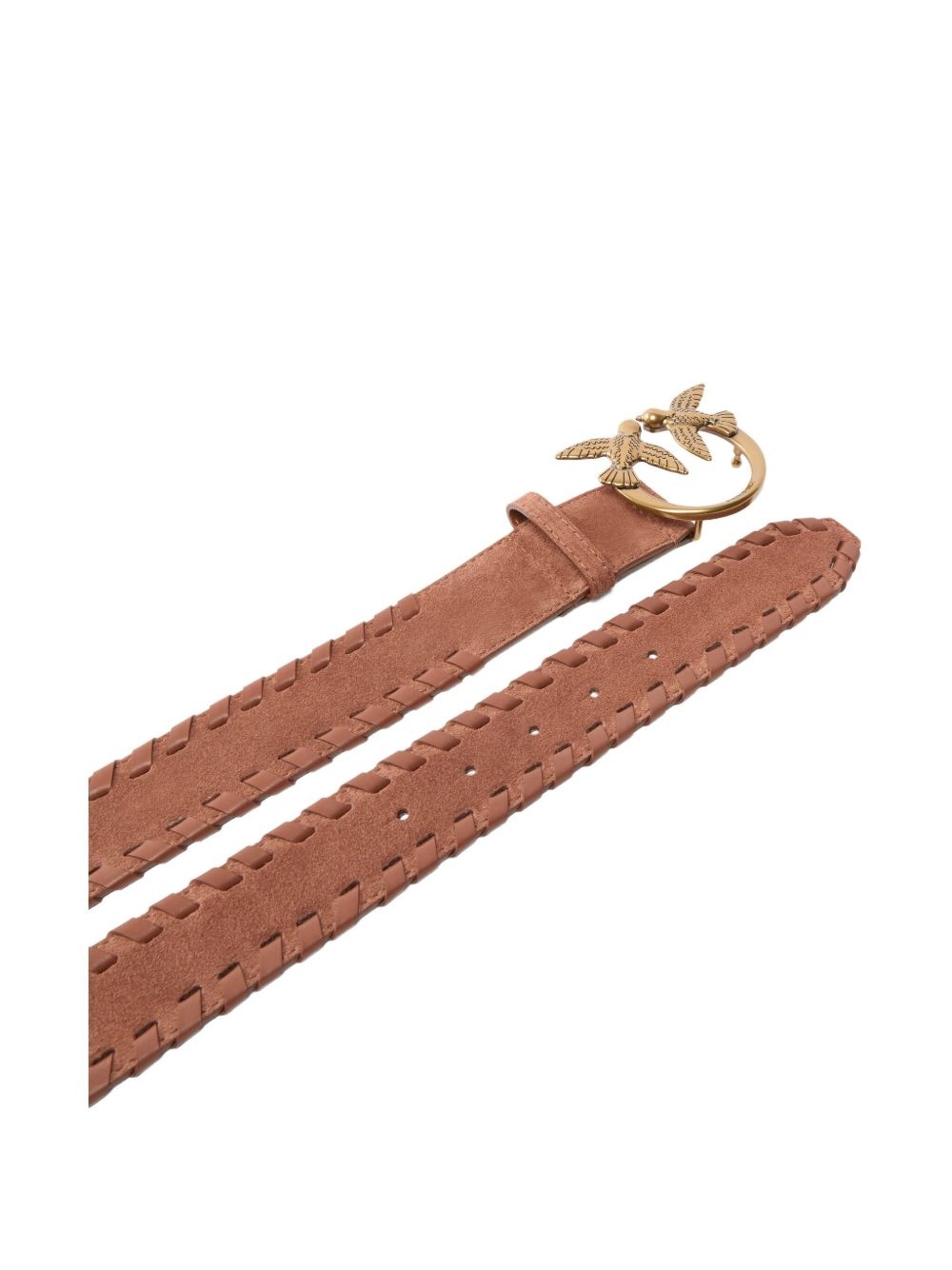braided Love Birds-buckle belt - 2