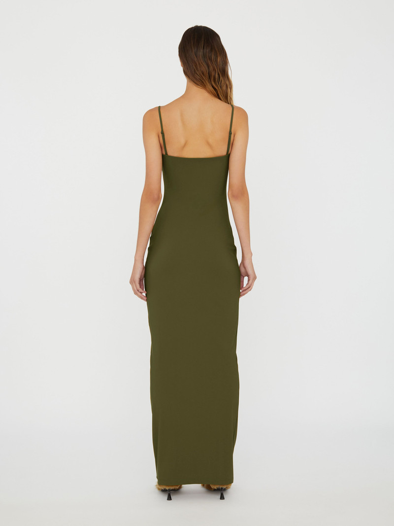Arced Ruched Lycra Dress 5