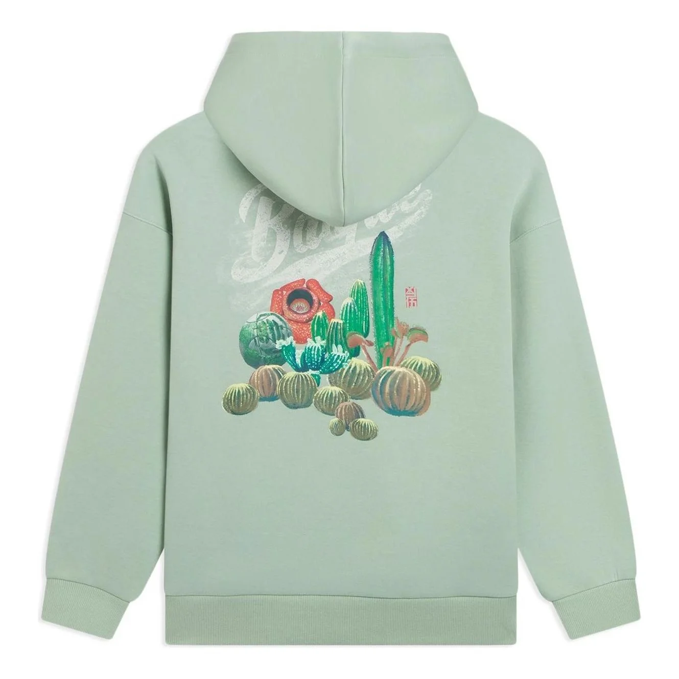 Li-Ning Anti-Wu BadFive Graphic Hoodie 'Light Green' AWDS657-2 - 1
