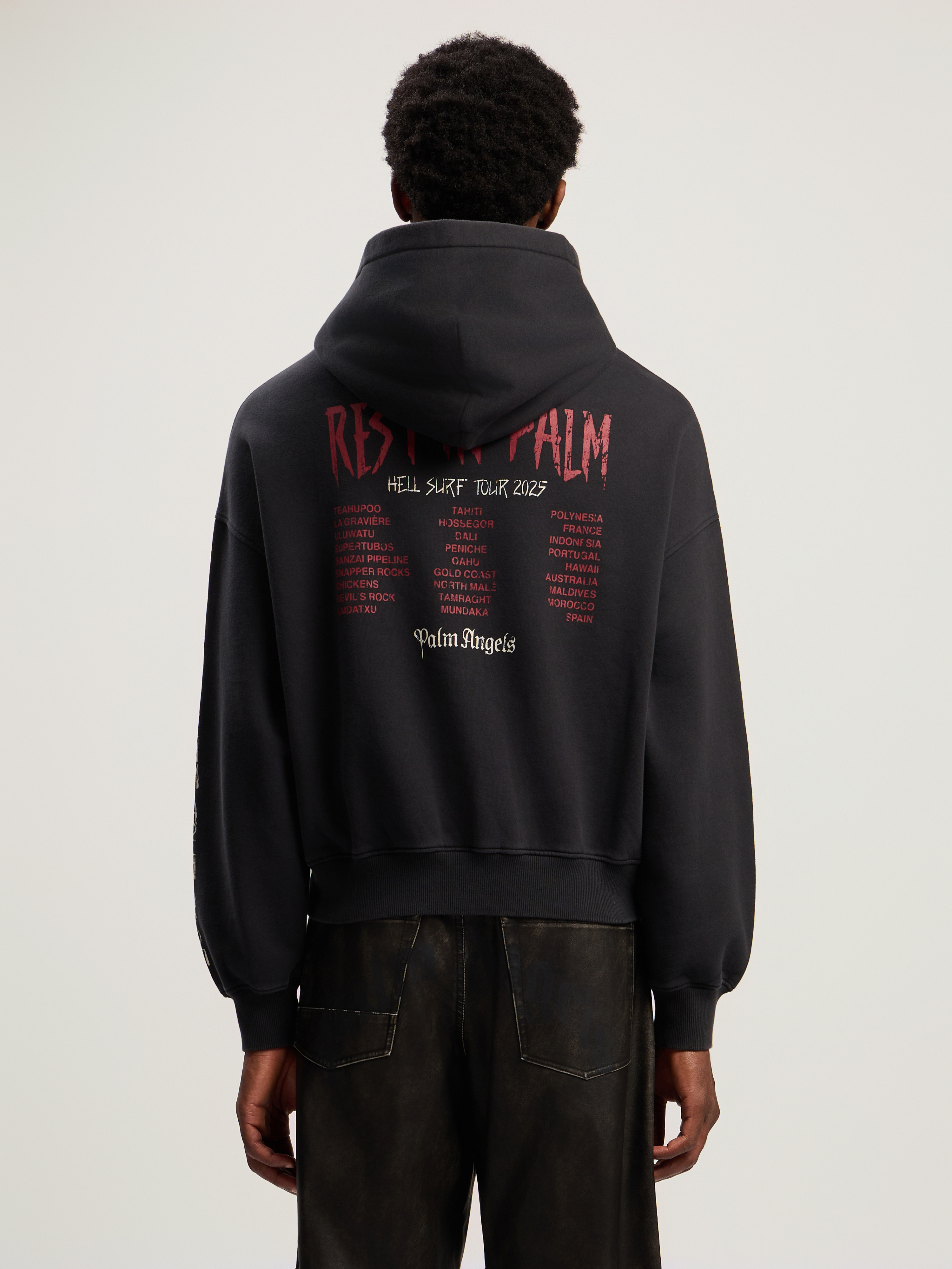 Rest In Palm Loose Hoodie - 5