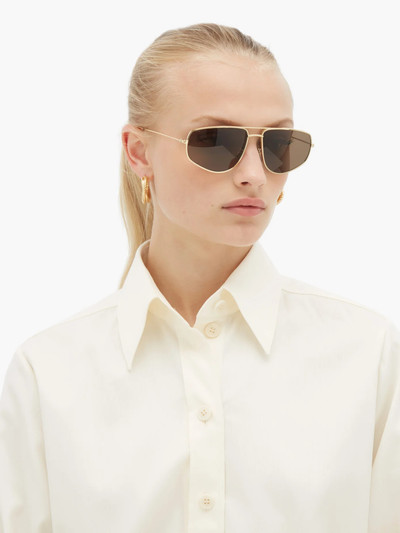 CELINE Aviator metal sunglasses outlook