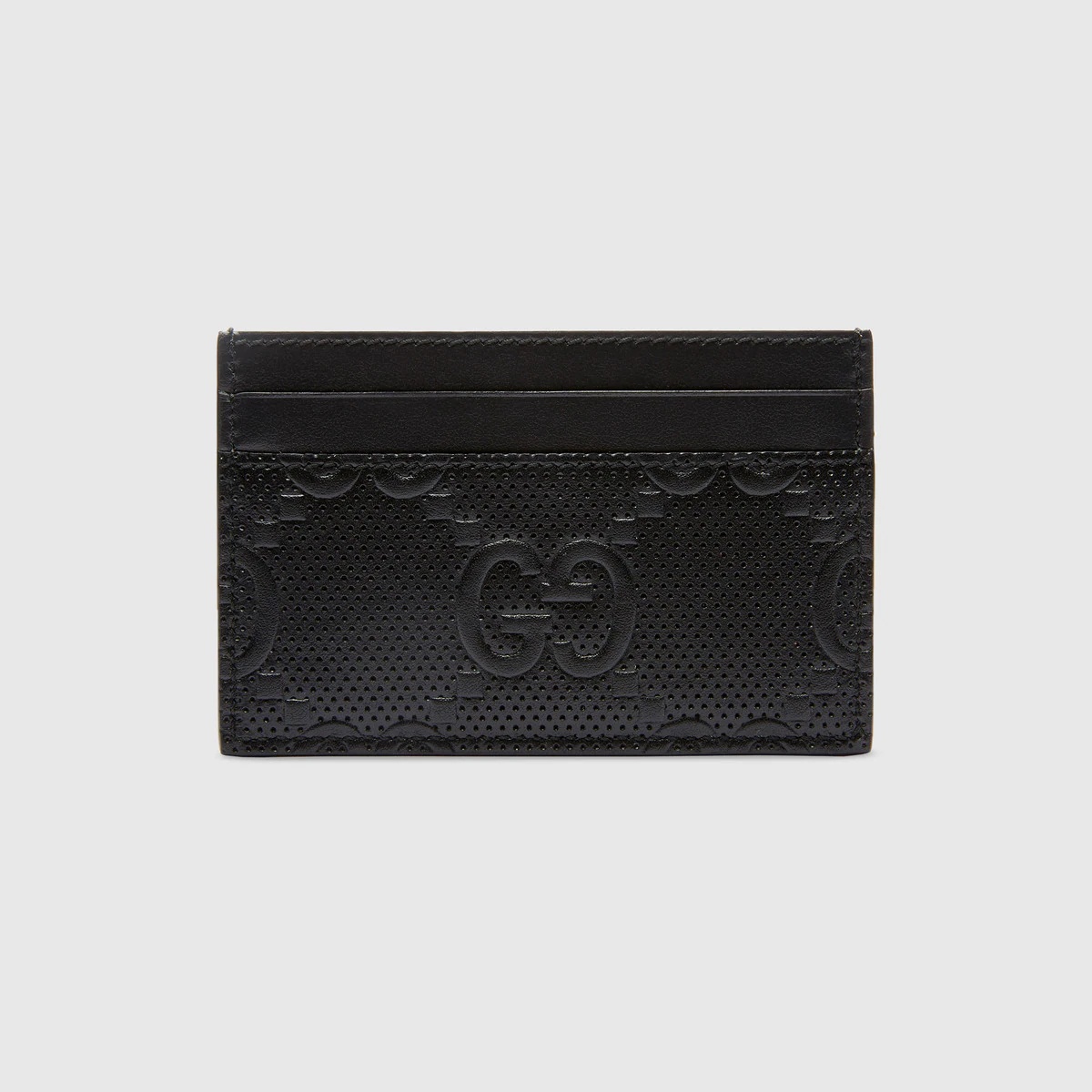 GG embossed card case - 3