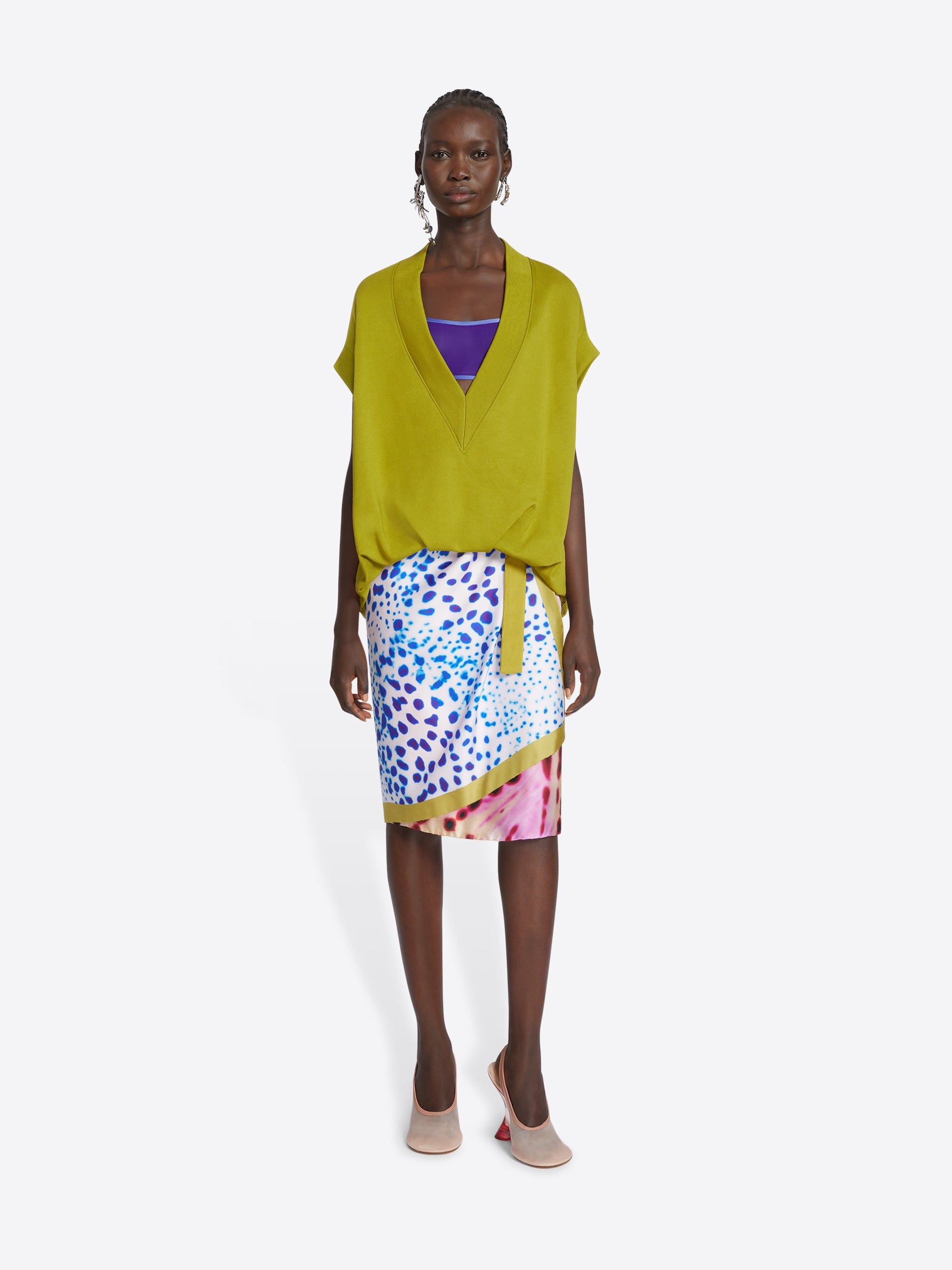 WRAP SCARF-SKIRT - 2
