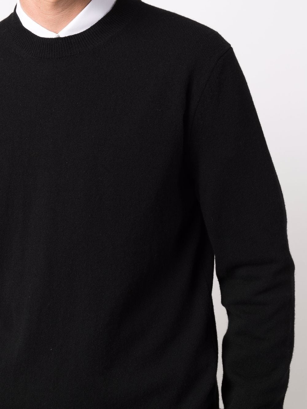 crew neck wool jumper - 5