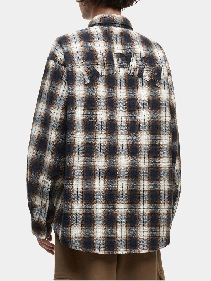 ALPHA INDUSTRIES UNFRM FLANNEL SHIRT outlook