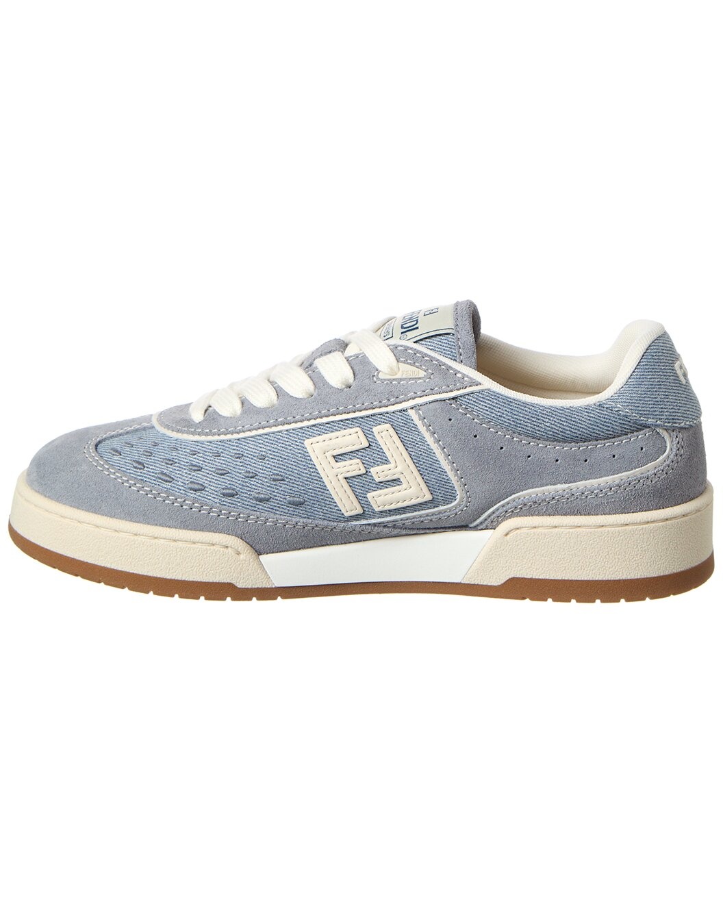 FENDI Match Denim & Suede Sneaker - 2