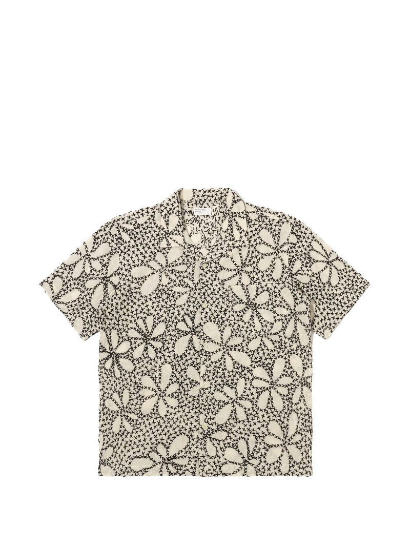 floral short-sleeve shirt 1