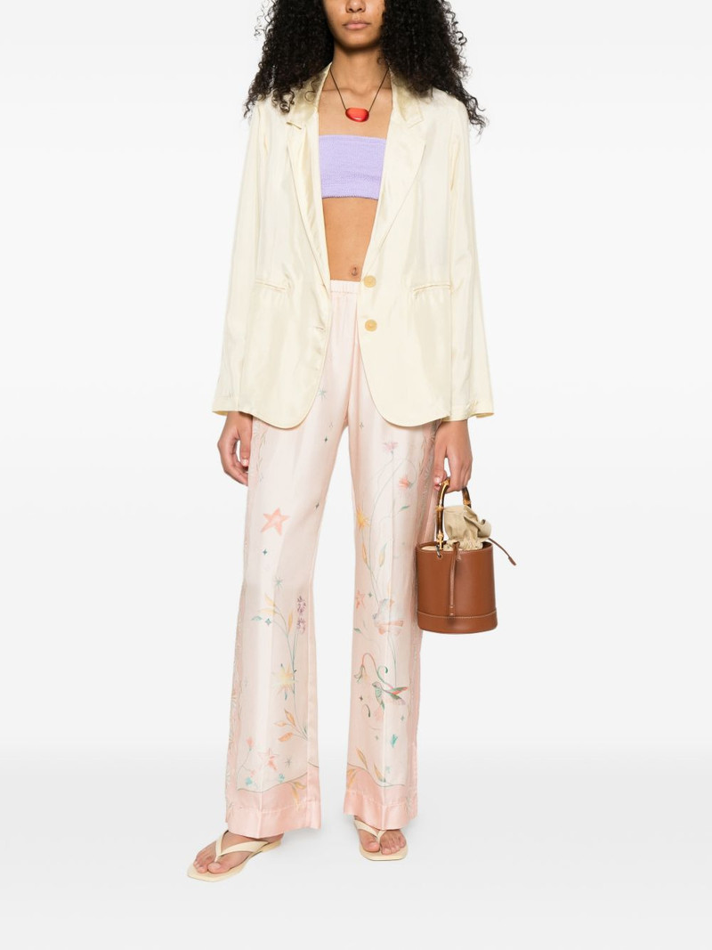 forte_forte floral print trousers outlook