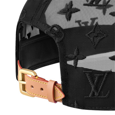 Louis Vuitton Monogram Embroidered Mesh Cap outlook