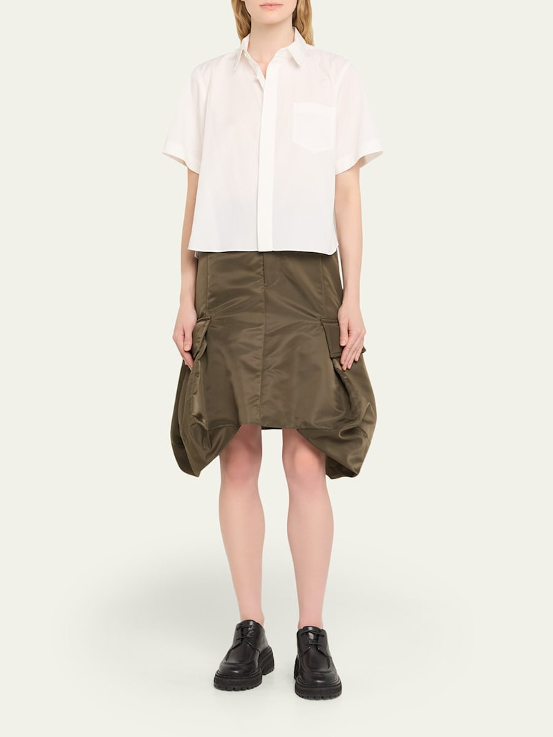 sacai Nylon Cargo Skirt outlook
