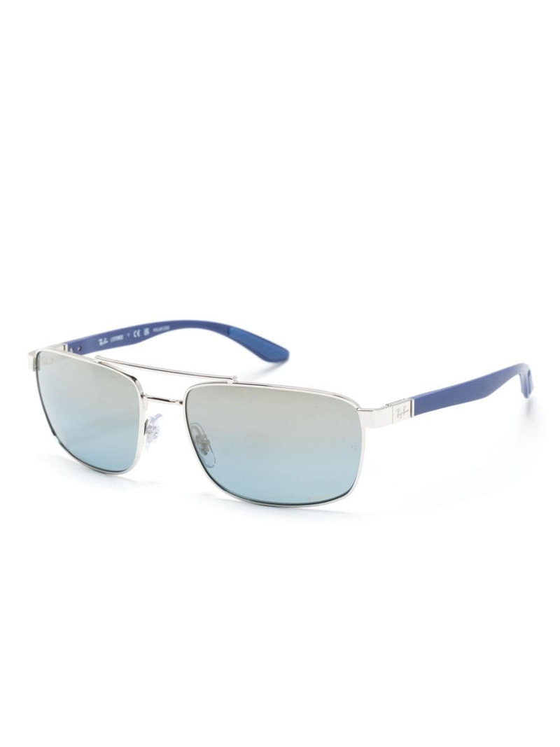 Ray-Ban RB3737CH 직사각형 프레임 선글라스 outlook