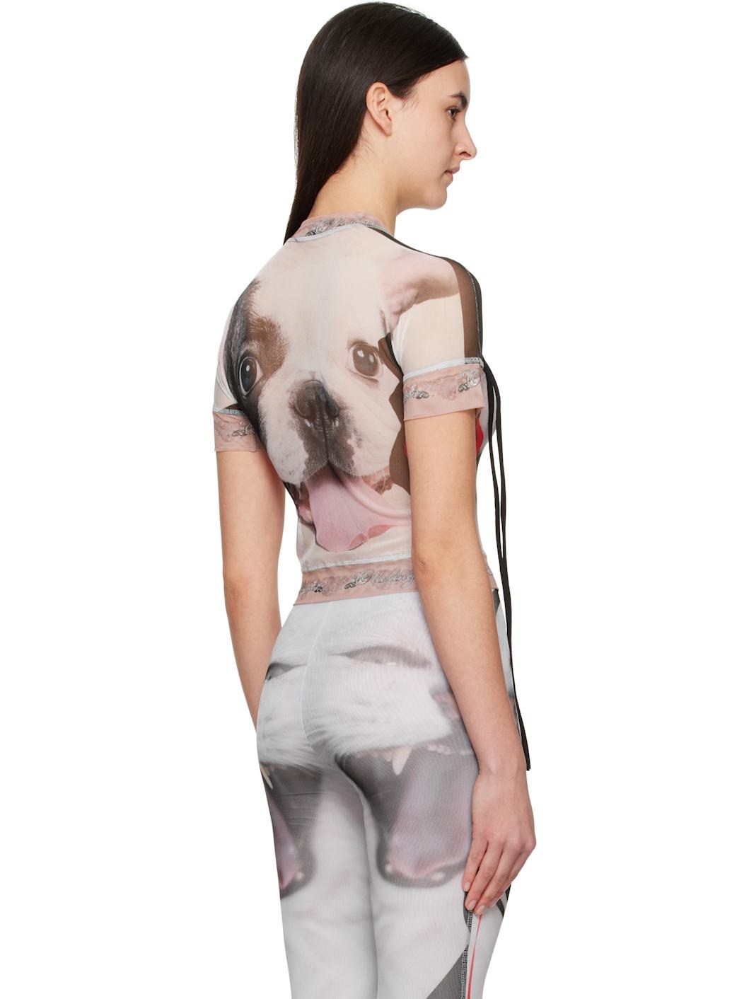 Multicolor Mesh T-shirt - 3