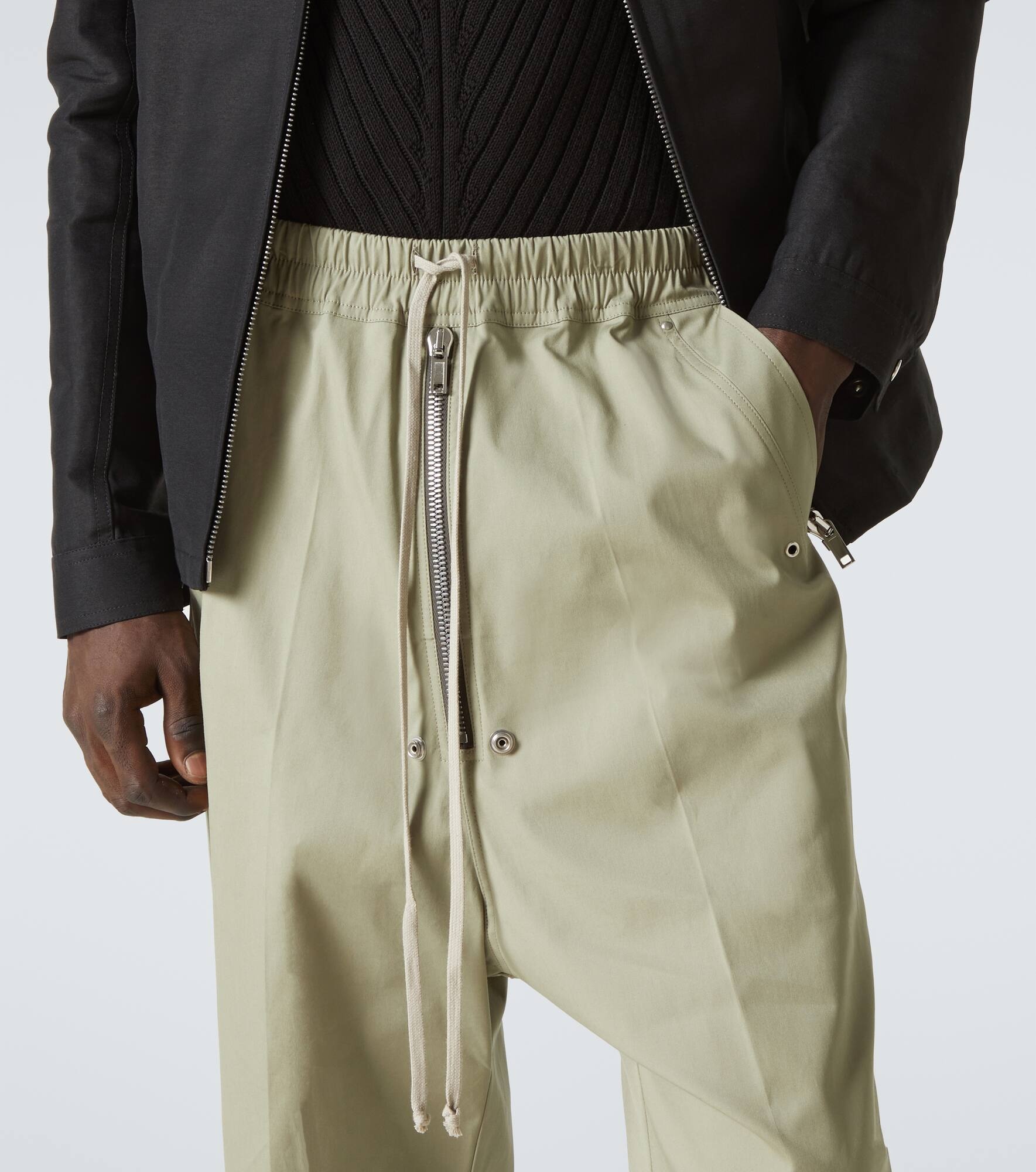 Bela Pods cotton-blend poplin Bermuda shorts - 5