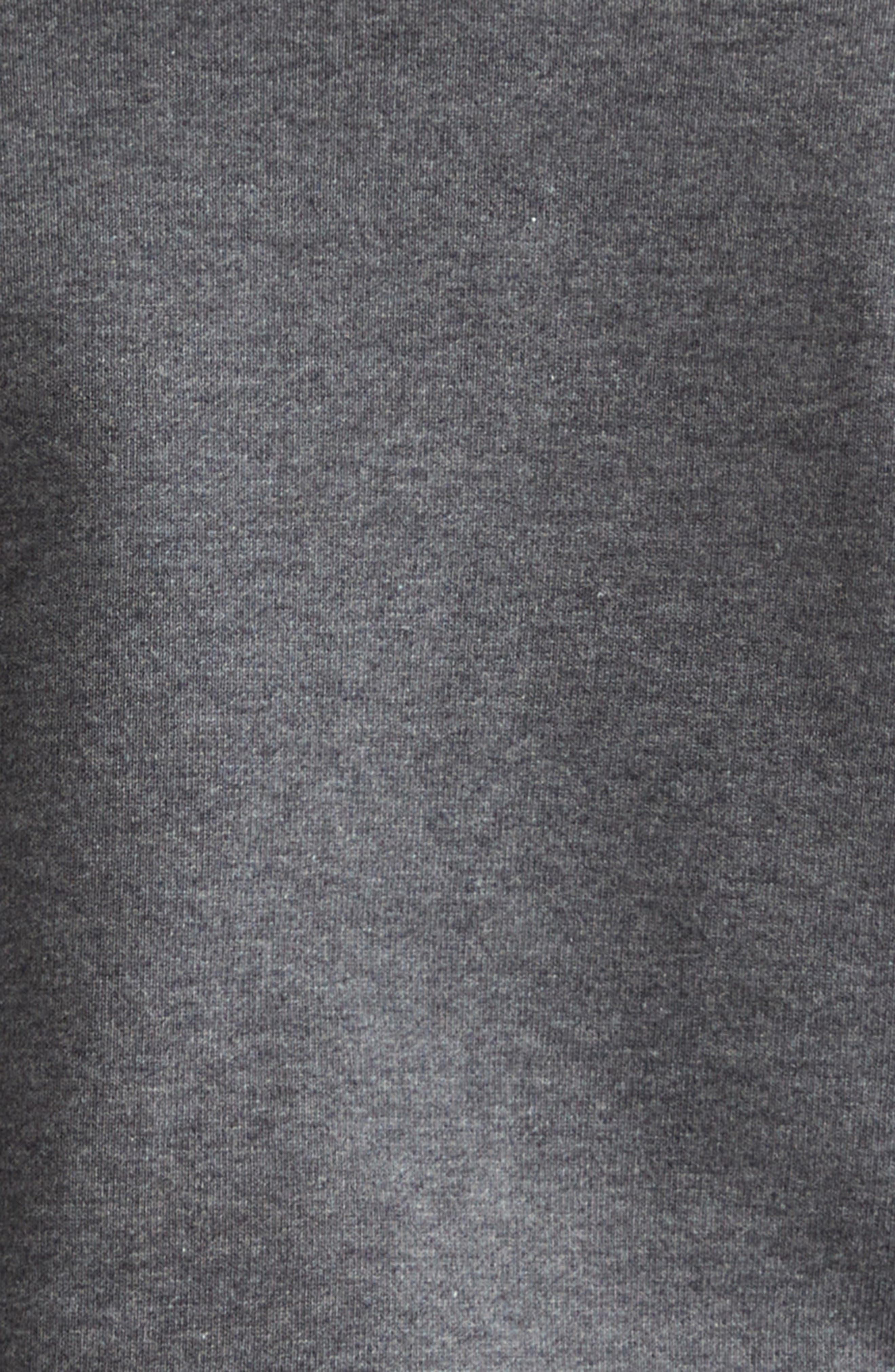 Thom Browne Classic 4-Bar Zip Cotton Hoodie in Dark Grey at Nordstrom - 7