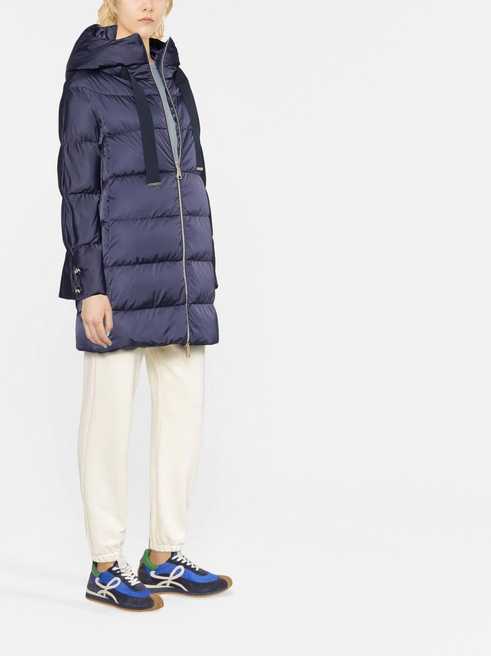Raso hooded padded coat - 3