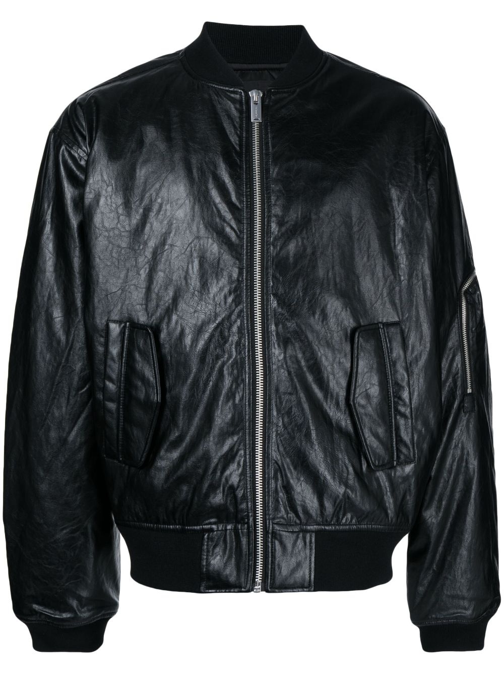 zip-up bomber jacket - 1