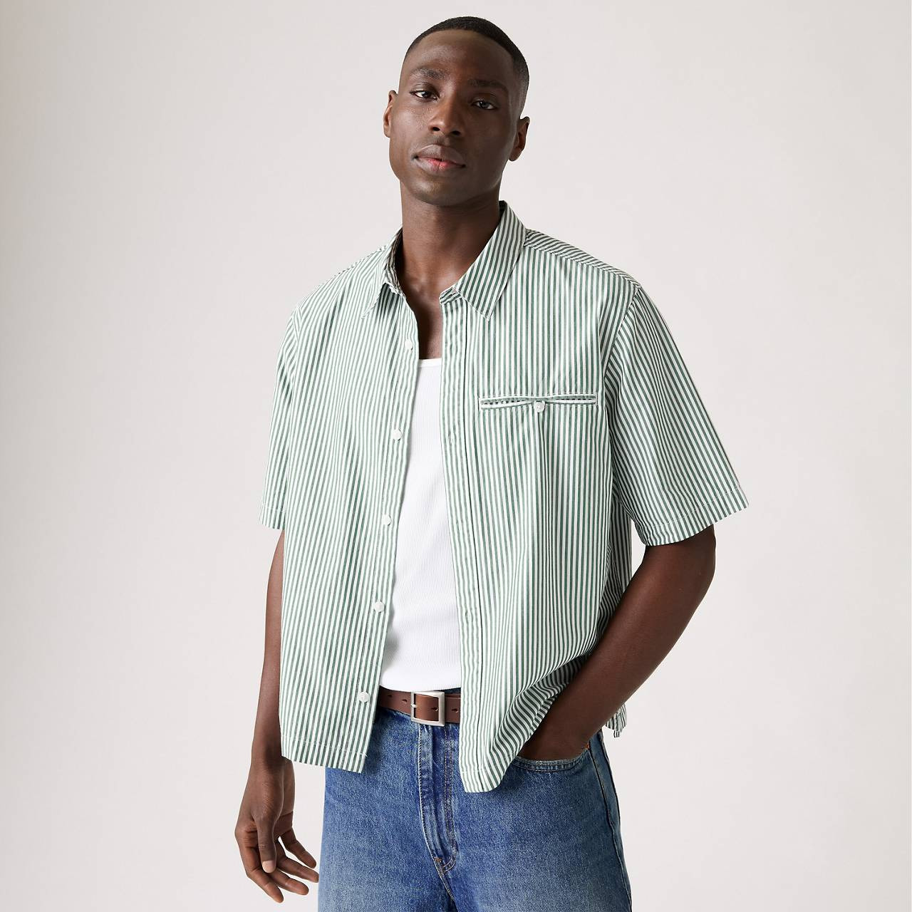 SHORT-SLEEVE ZANDT CROPPED SHIRT - 3