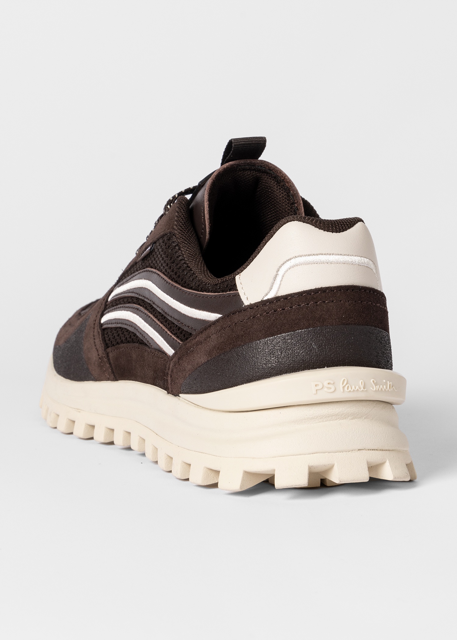 Dark Brown 'Marino' Trainers - 4