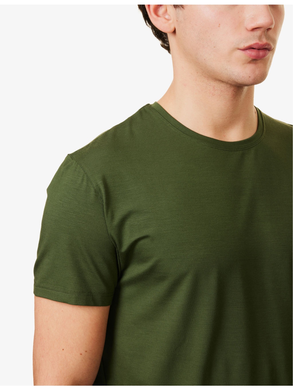 Basel 15 crewneck short-sleeve stretch-jersey T-shirt - 5