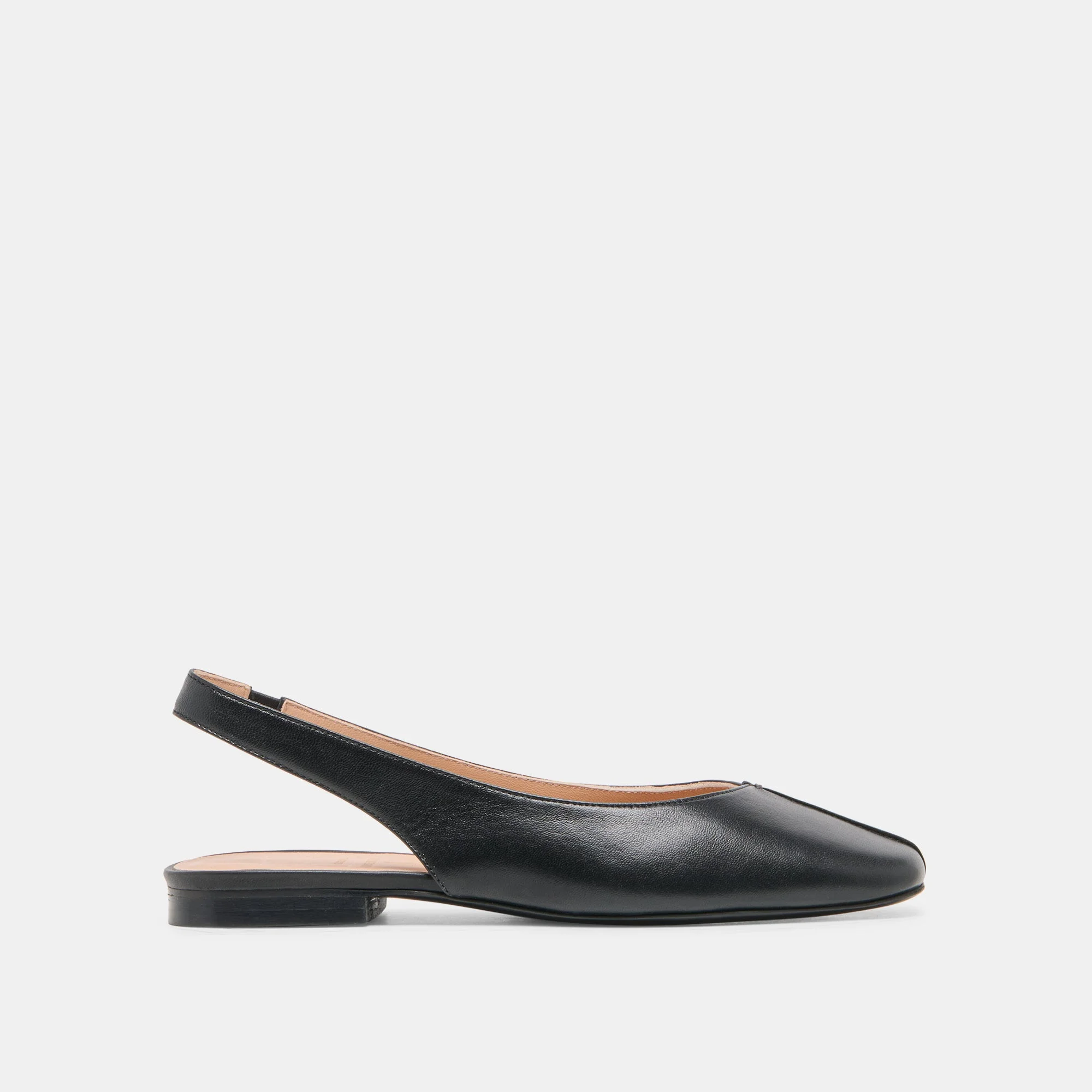 NEKKI FLATS BLACK LEATHER - 1