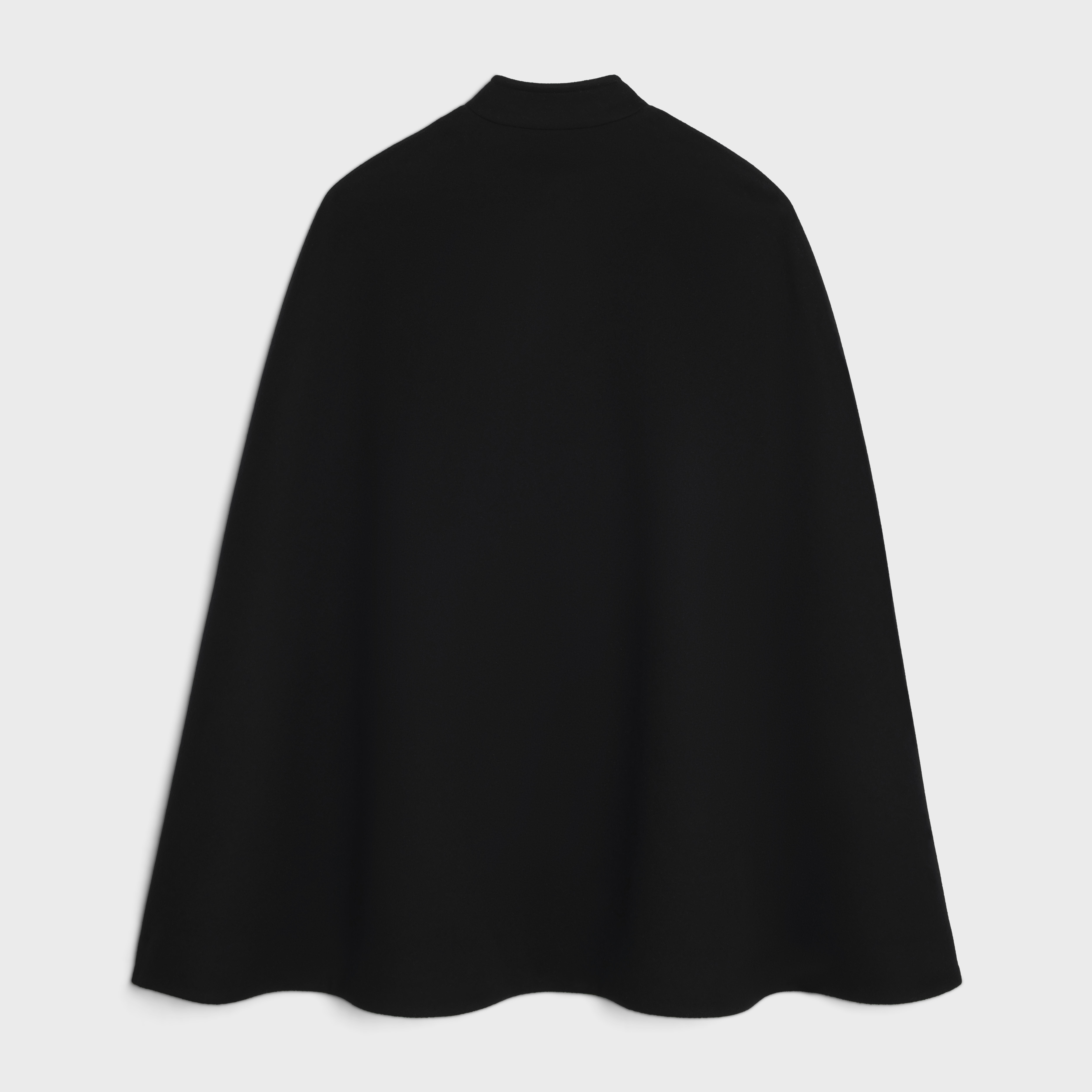 【CELINE】OFFICER CAPE IN WOOL AND CASHMERE CLOTH CELINE Officer cape in wool cloth and cashmere | 24s