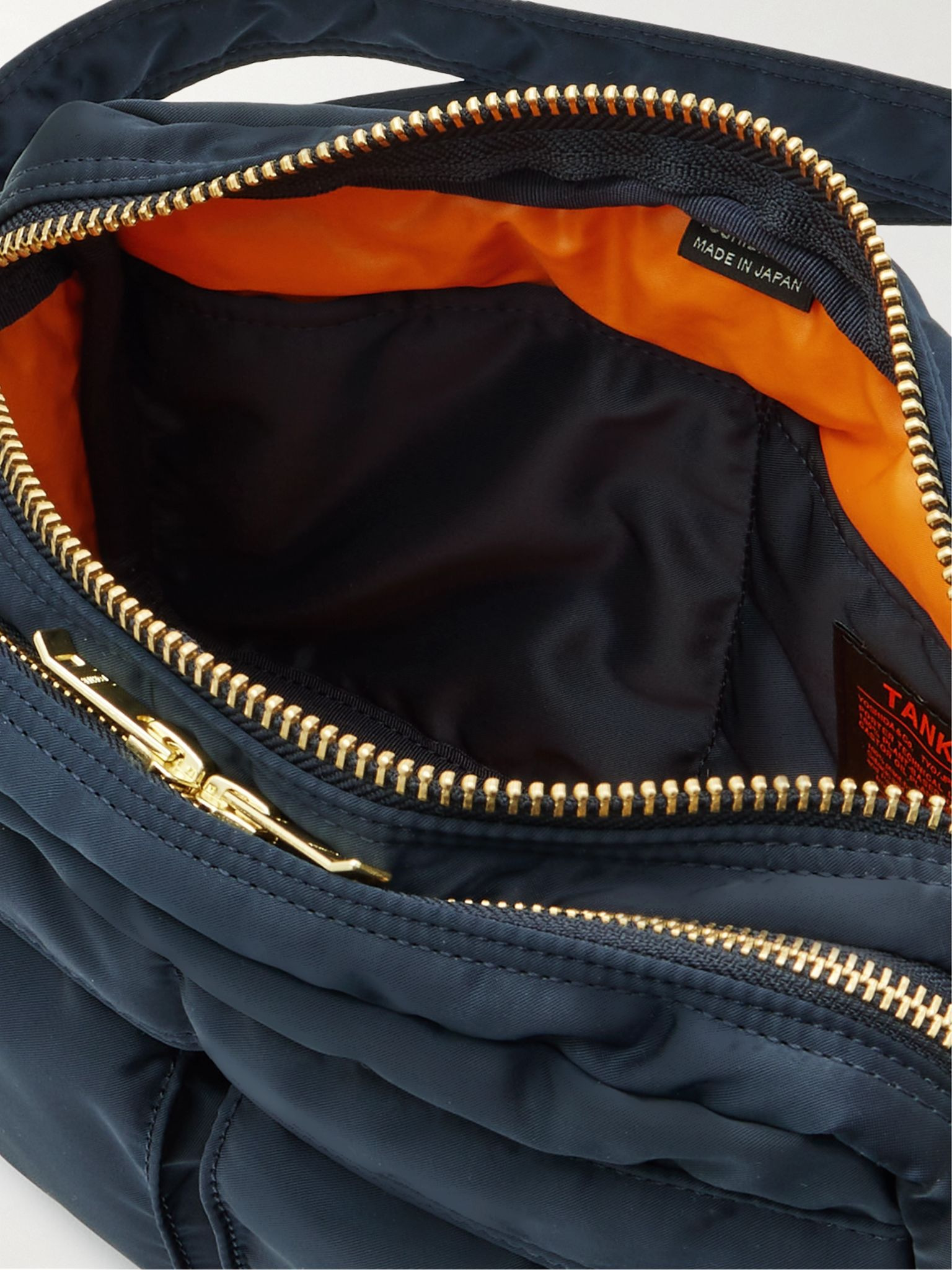 Tanker Sling Nylon-Twill Messenger Bag Blue - 5