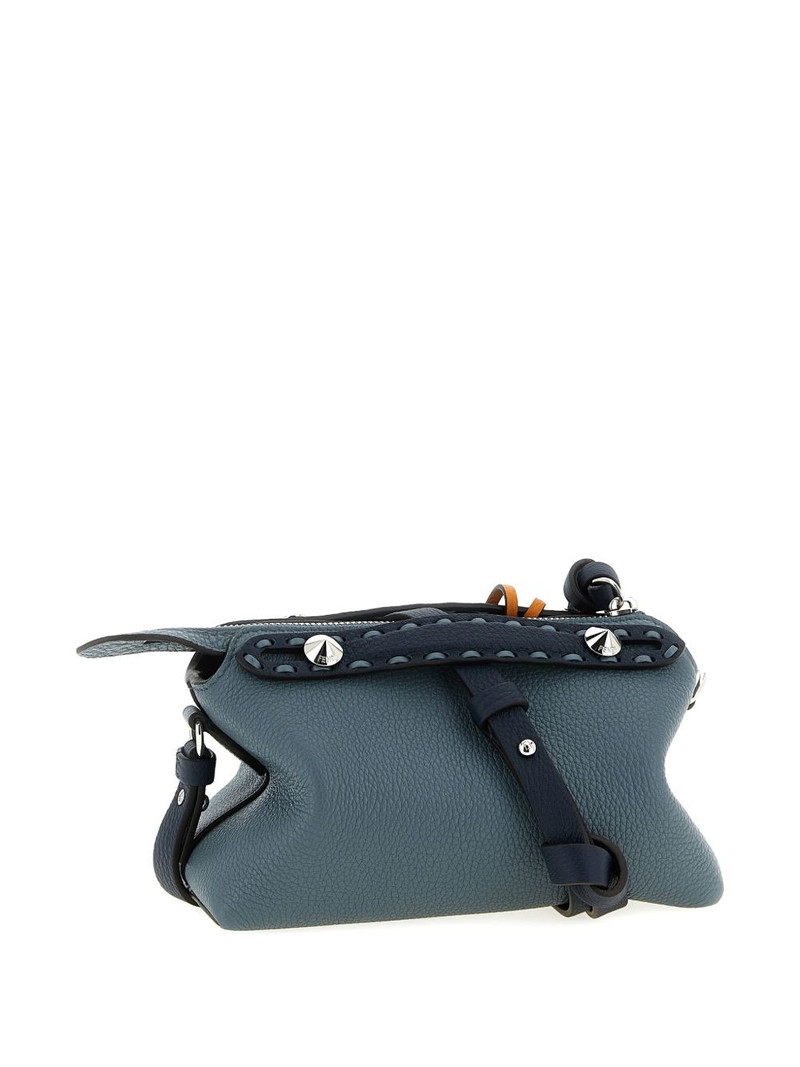 FENDI mini By The Way Selleria stitching studed leather tote bag outlook