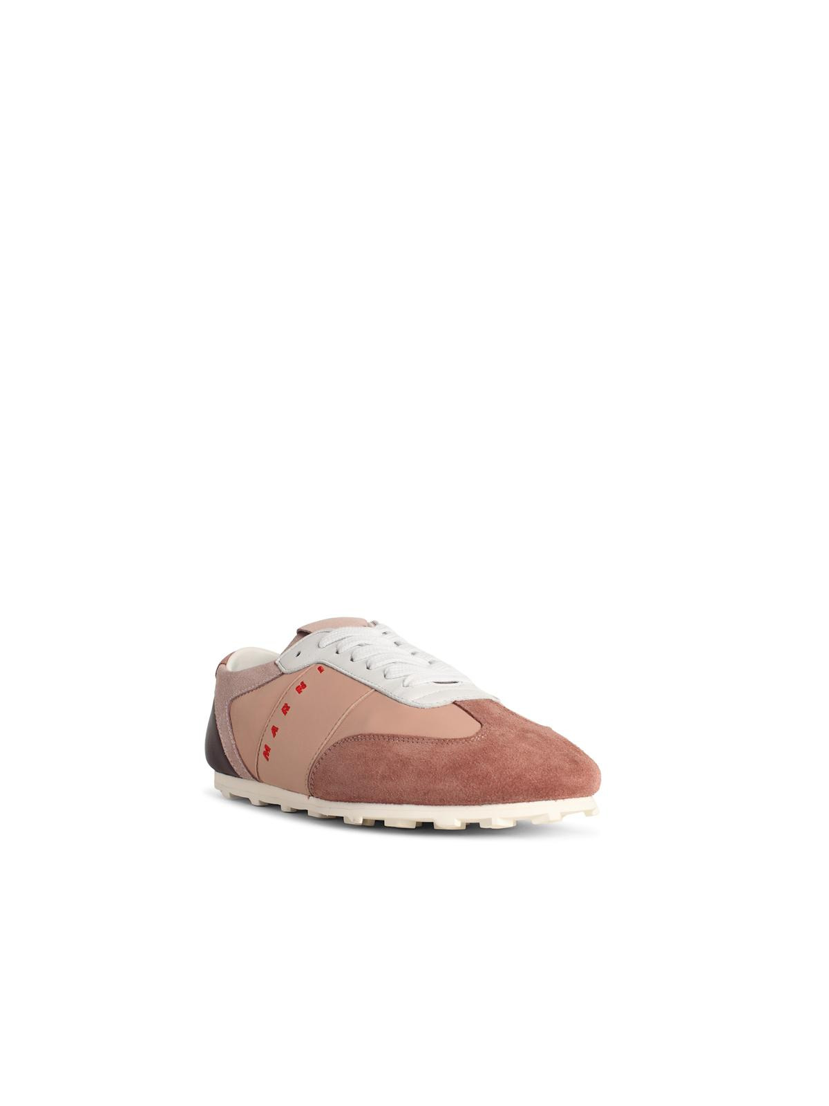 Marni 'Softy Soccer' Pink Leather Sneakers Women - 2