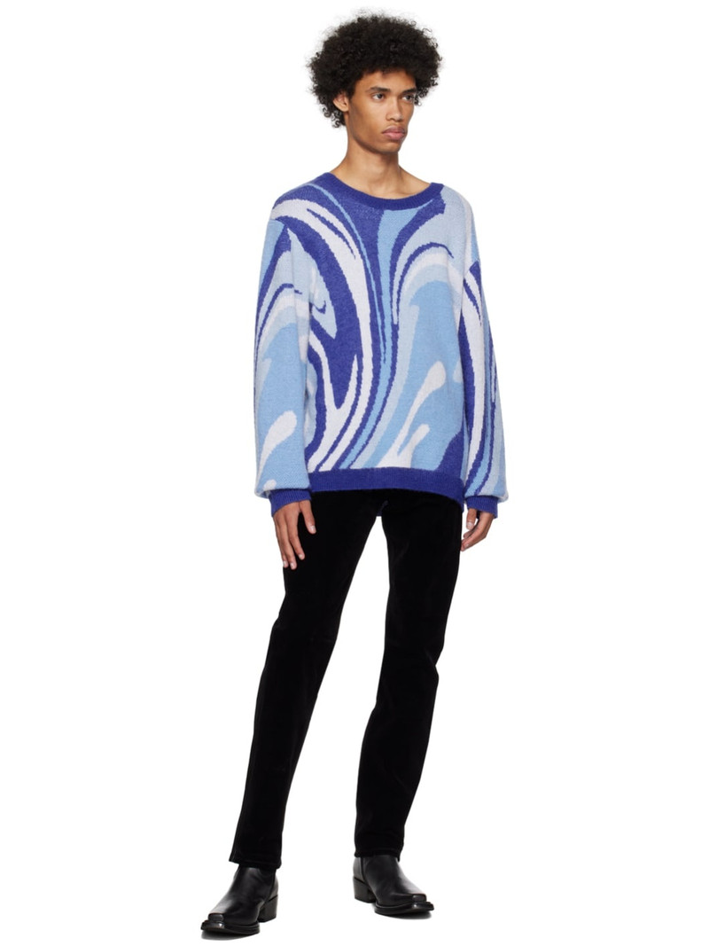 RTA Black Flocked Jeans outlook
