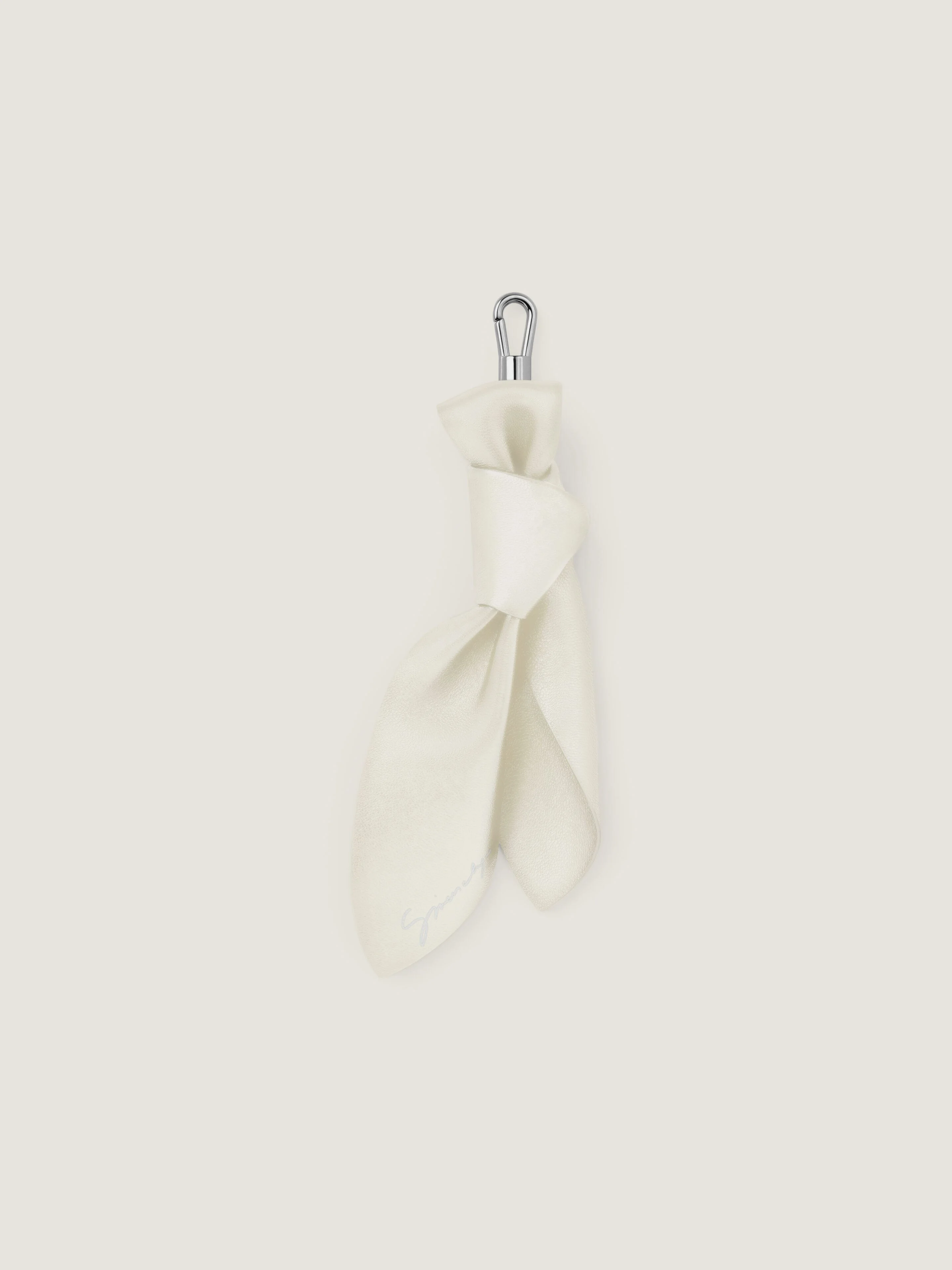 LUCKY CHARMS BOW CHARM BAG IN NAPPA LEATHER - 1