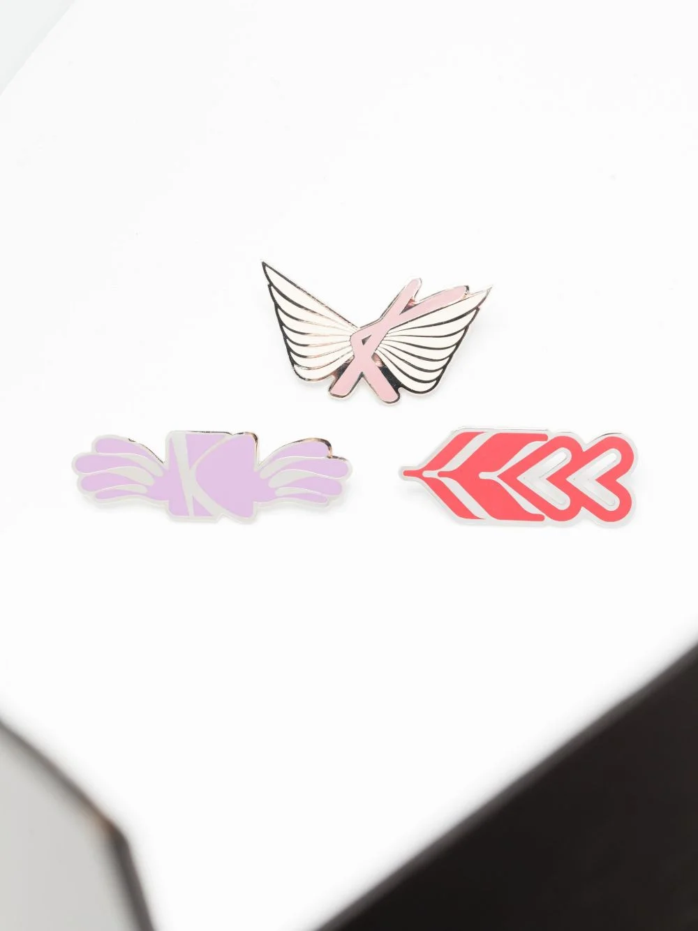 graphic-print pins - 1