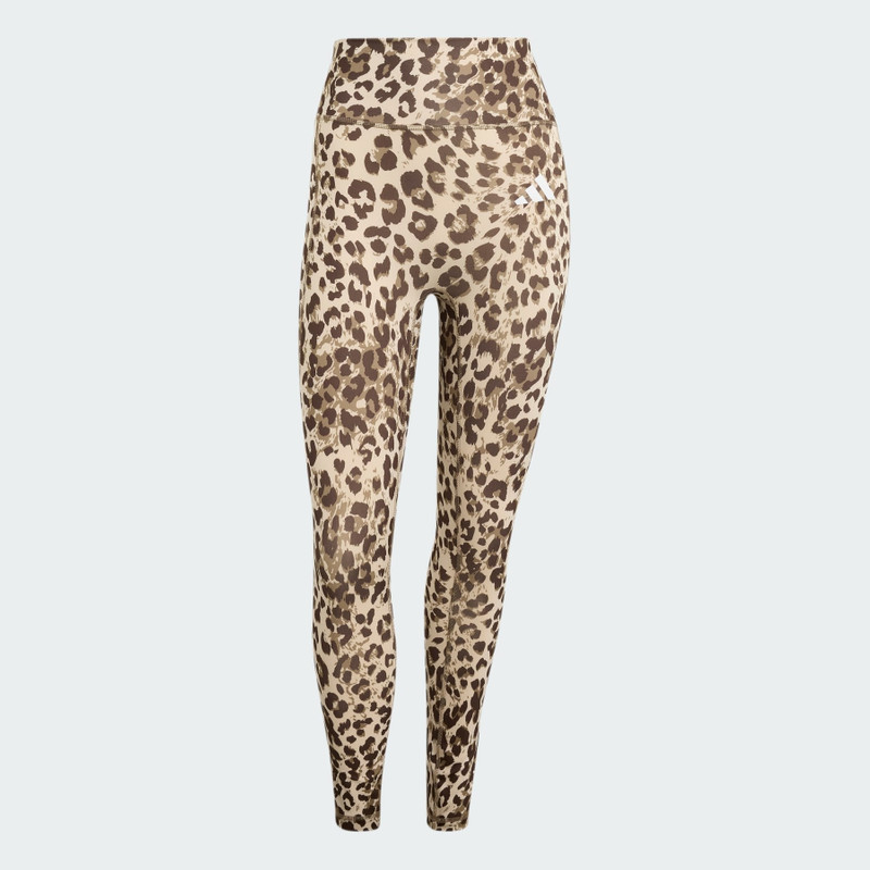 Optime Essentials 3-Stripes Leopard 7/8 Leggings 1
