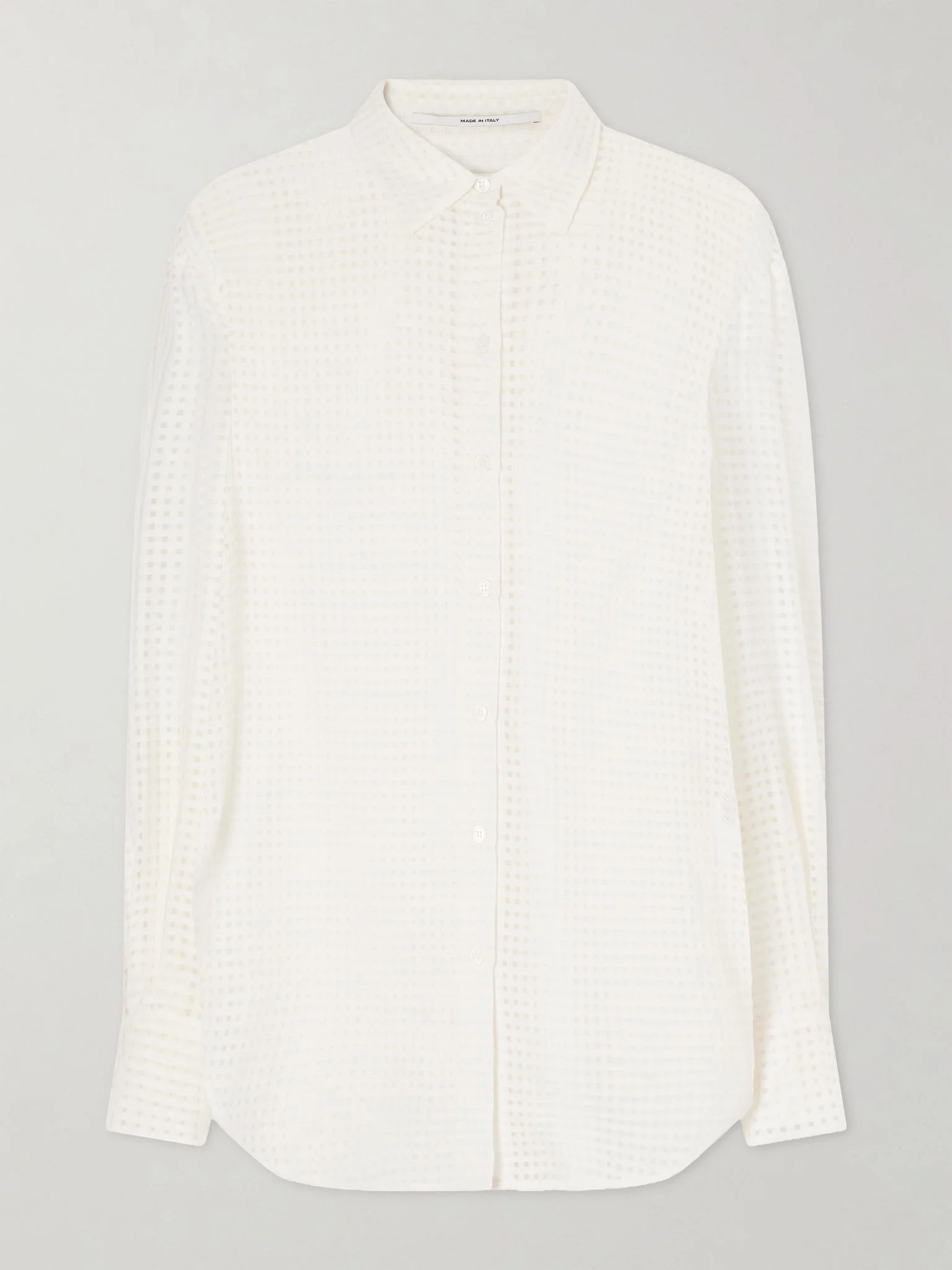 Gingham point d’esprit blouse Off-white - 1