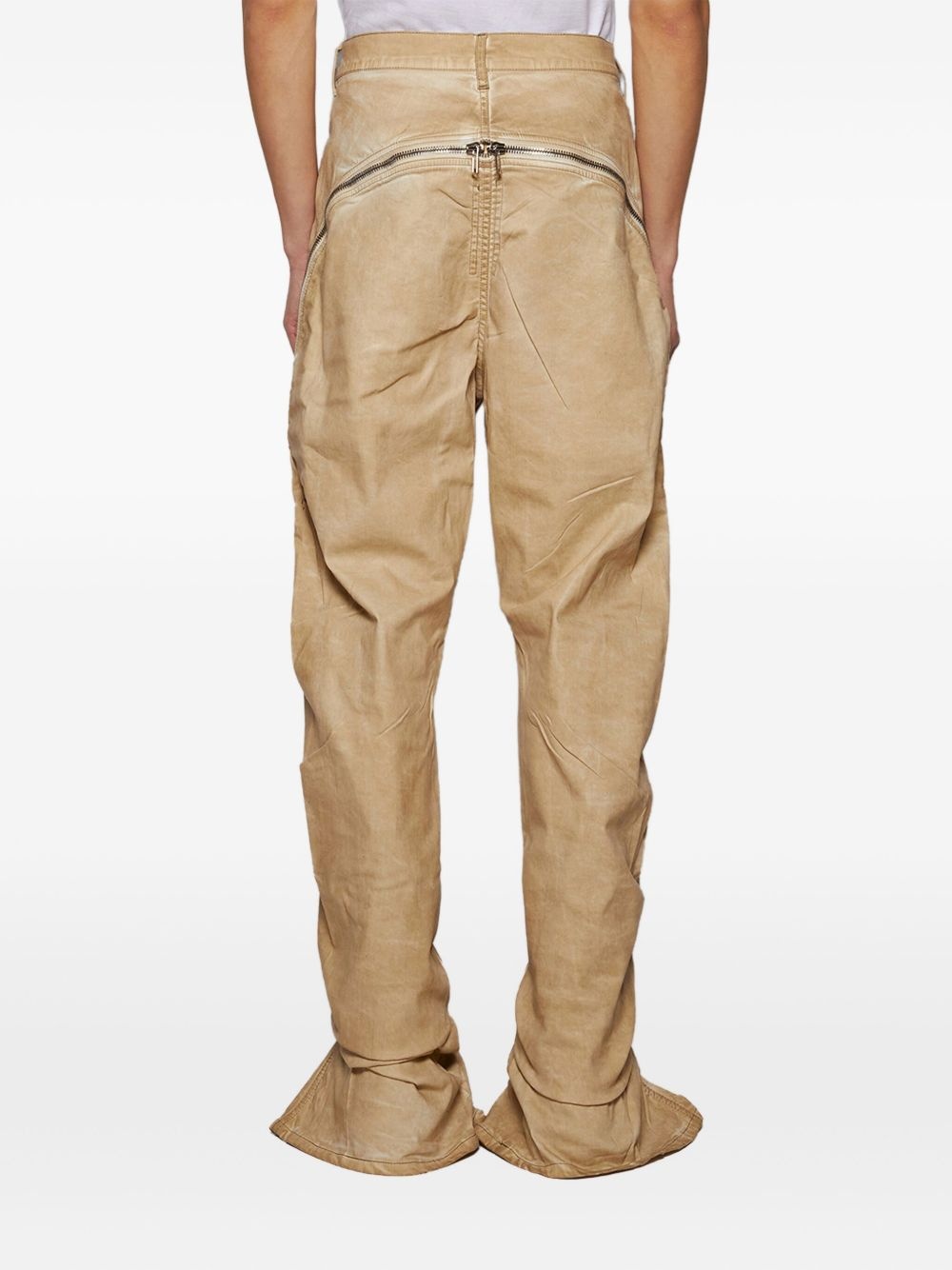 zip-detail jeans - 5