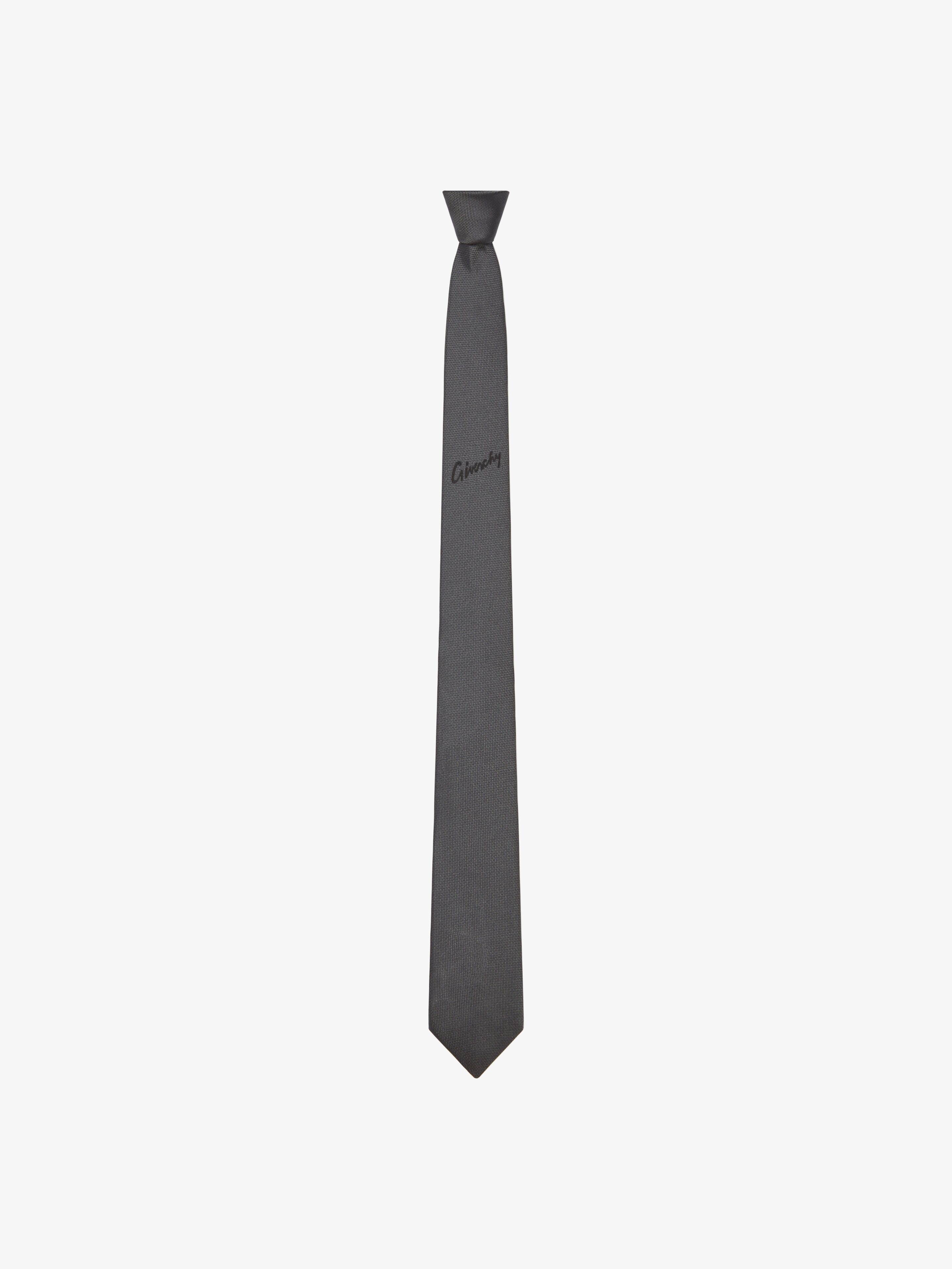 GIVENCHY TIE IN SILK - 1