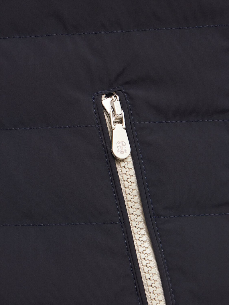Nylon blend down vest - 5