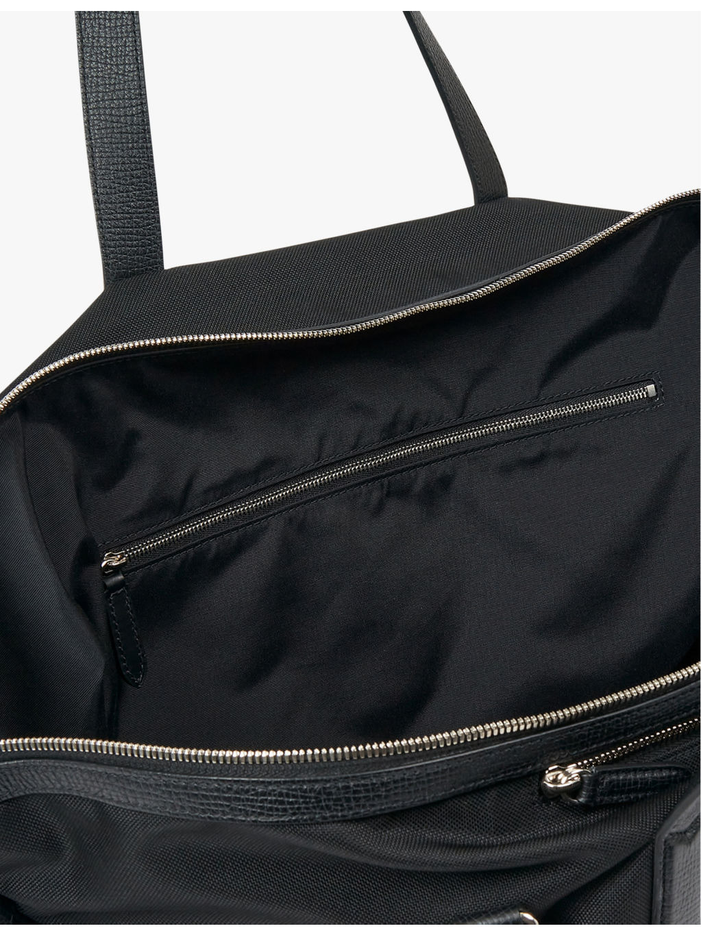 Norton leather-trim canvas travel bag - 4