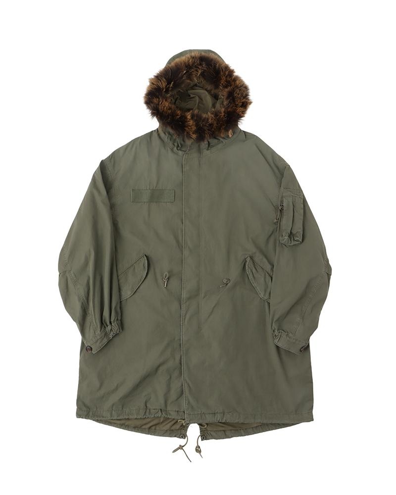 SIX-FIVE FISHTAIL PARKA GREEN - 1