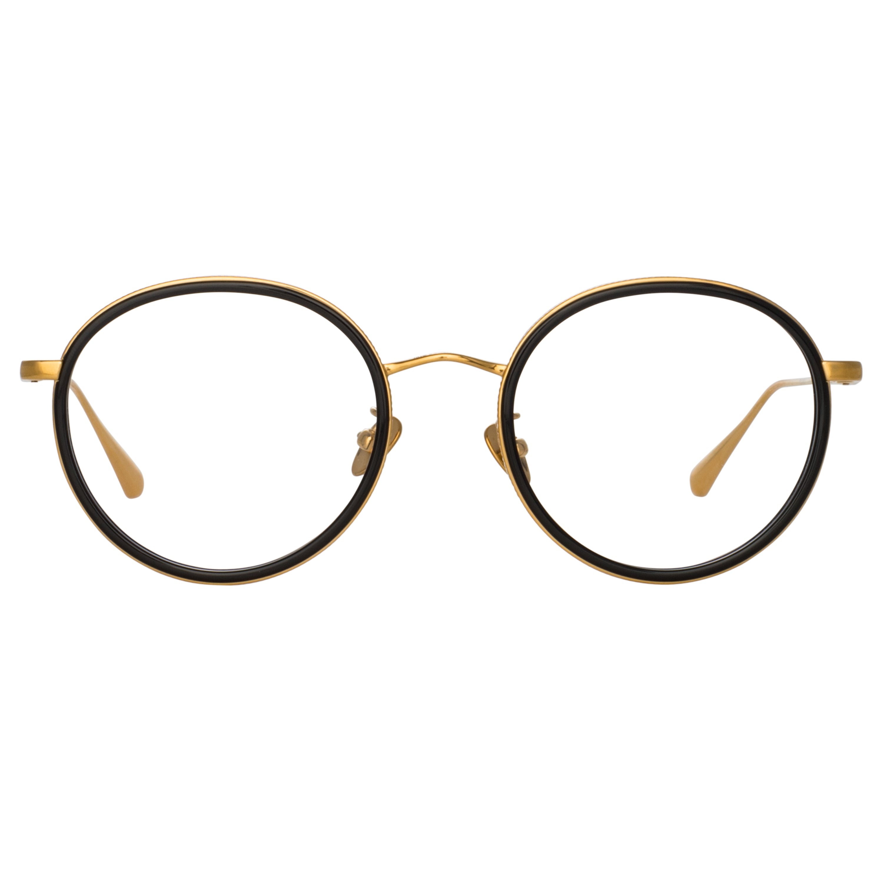 SATO OVAL OPTICAL FRAME IN YELLOW GOLD - 1
