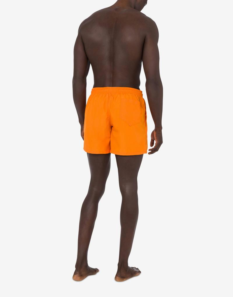 SWIM BOXER LITTLE RUBBER LOGO 3