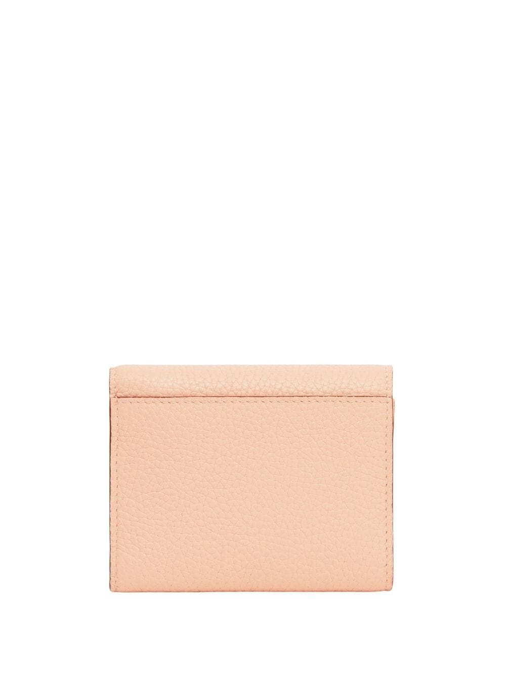 TB-plaque grained wallet - 2