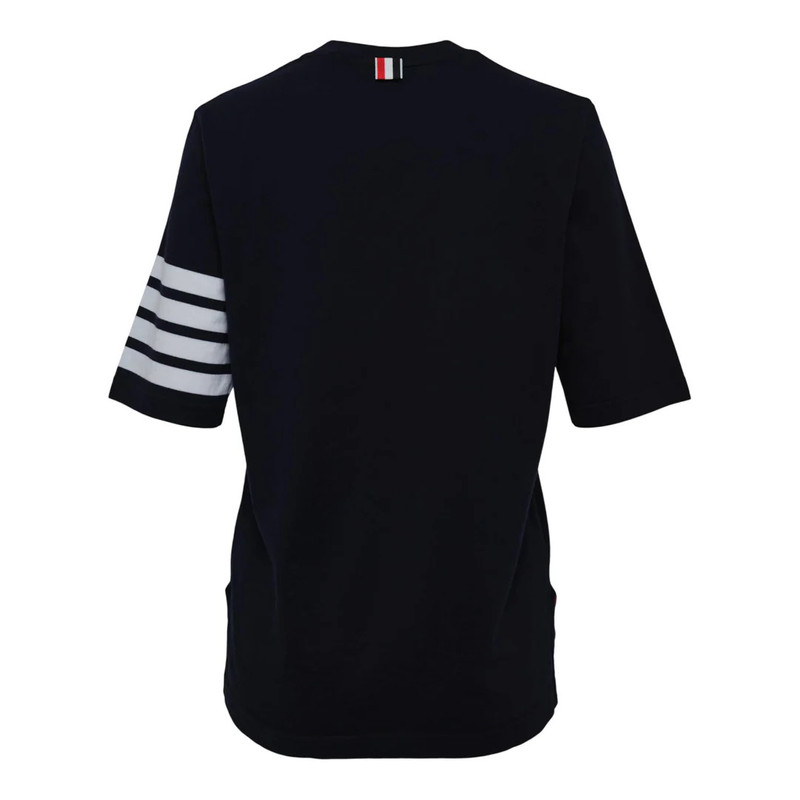 Thom Browne Jersey 4-Bar Short Sleeve Tee Women outlook