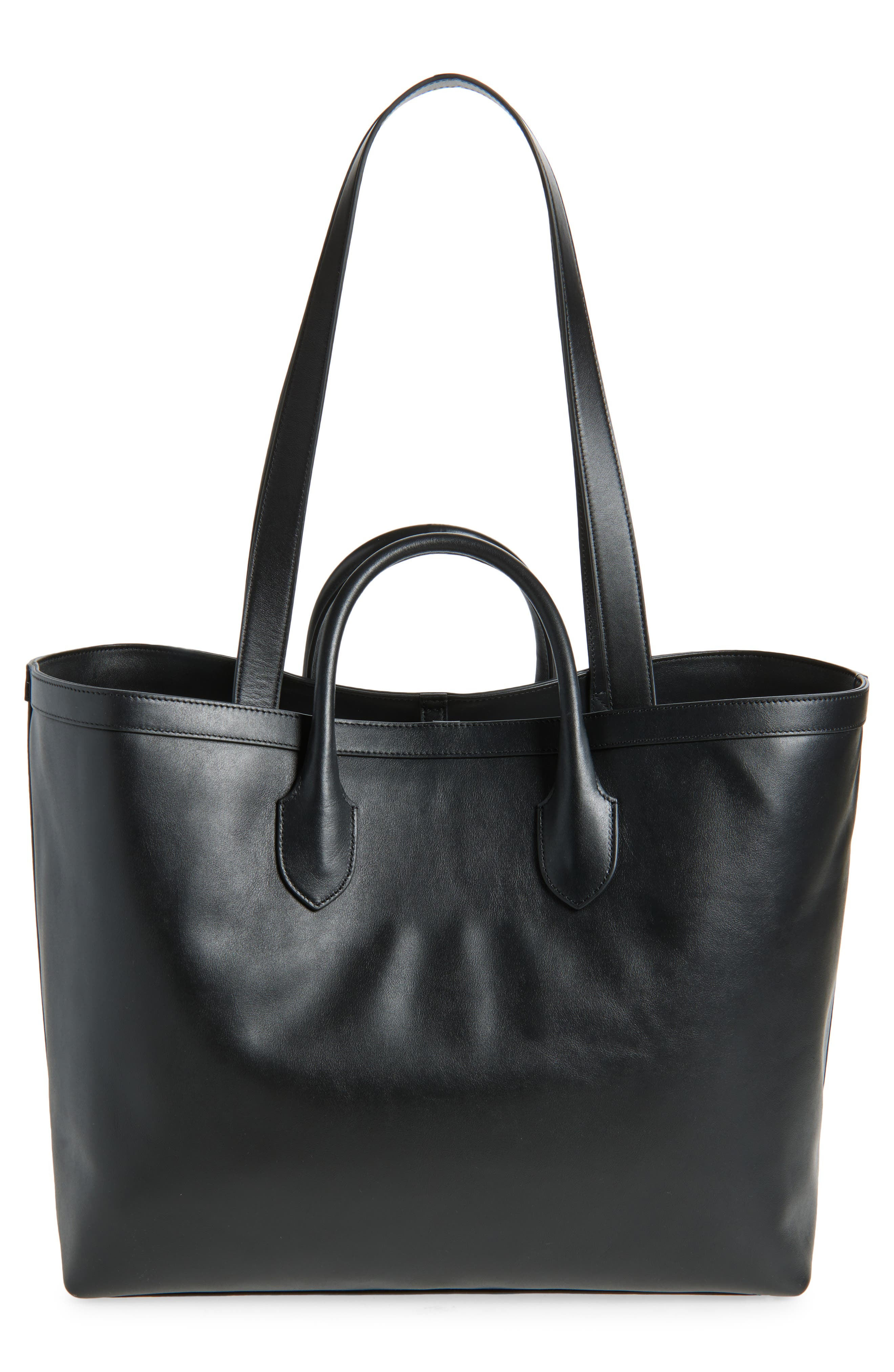 AMIRI Hollywood Leather Tote in Black at Nordstrom - 3