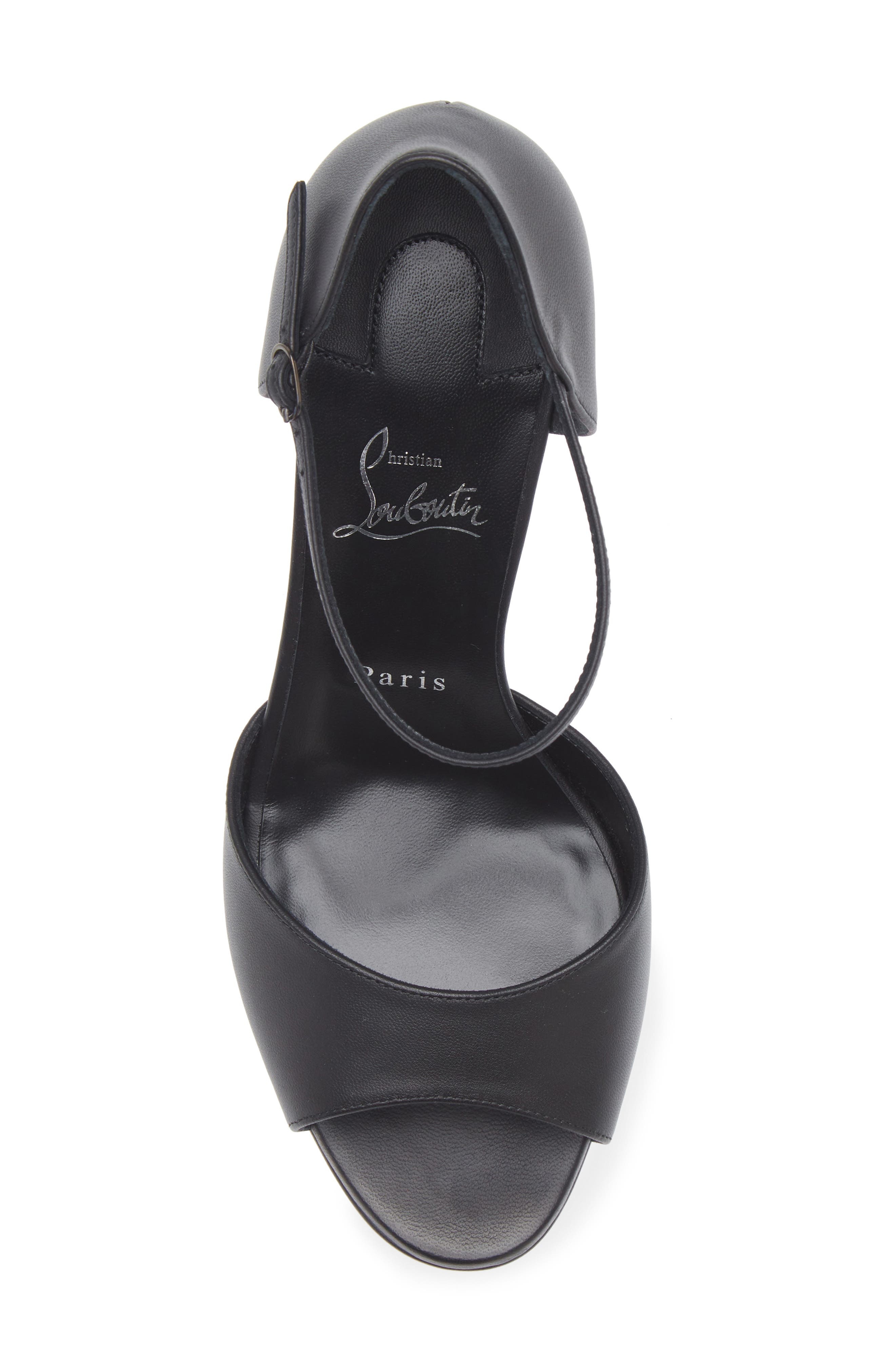 Christian Louboutin Sandaloo Platform Sandal in Black at Nordstrom - 5