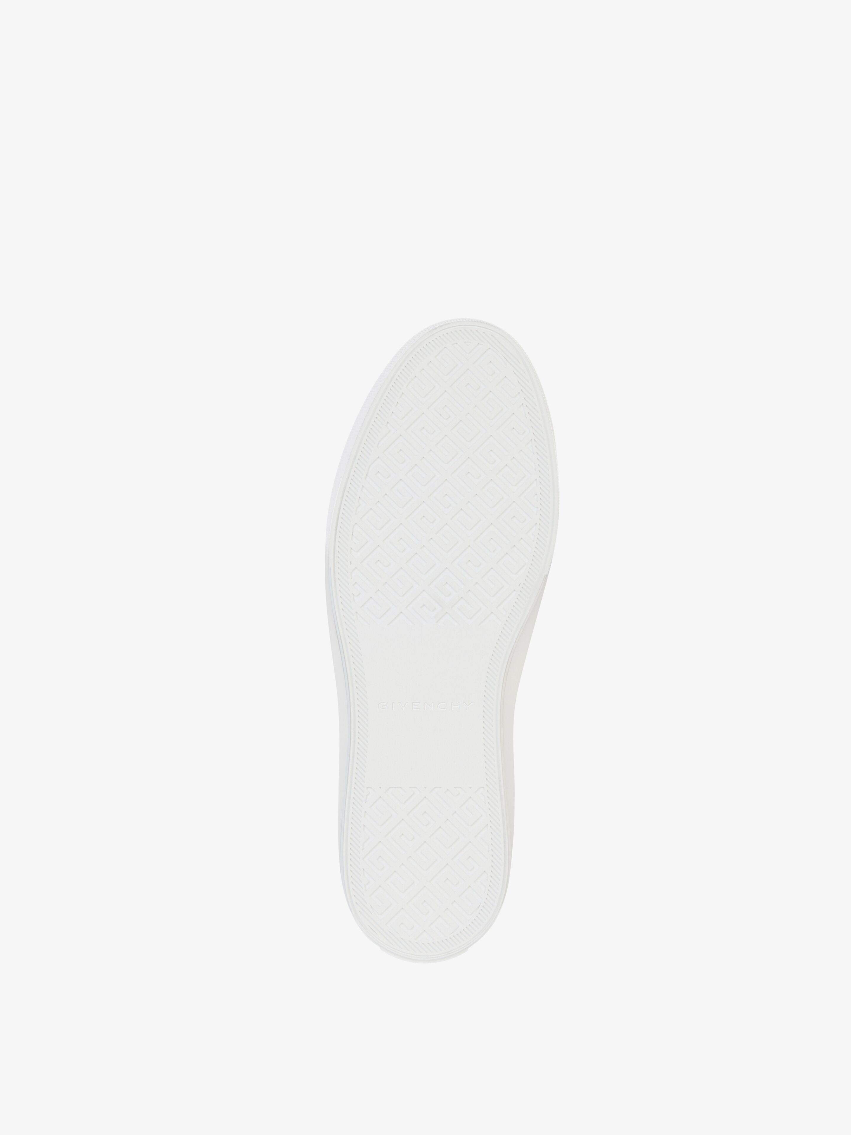 GIVENCHY CITY SNEAKERS IN CANVAS AND SUEDE - 5